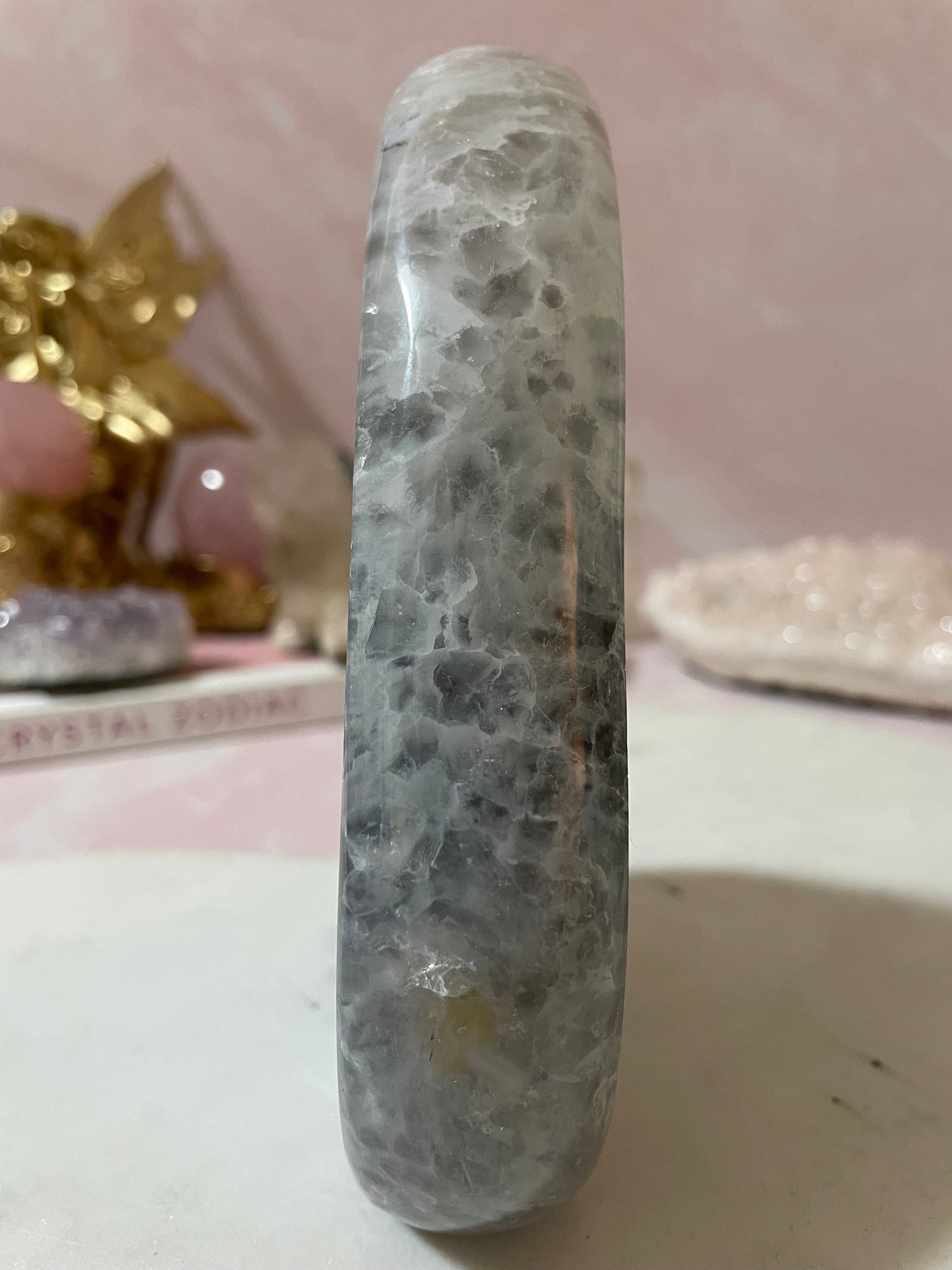 Stunning druzy agate flame from Brazil
