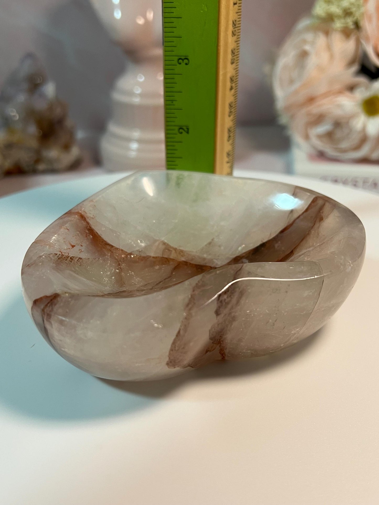 Beautiful Hematoid Quartz bowl