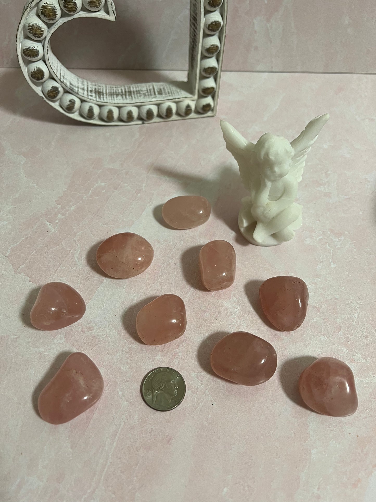 Rose Quartz Tumbles