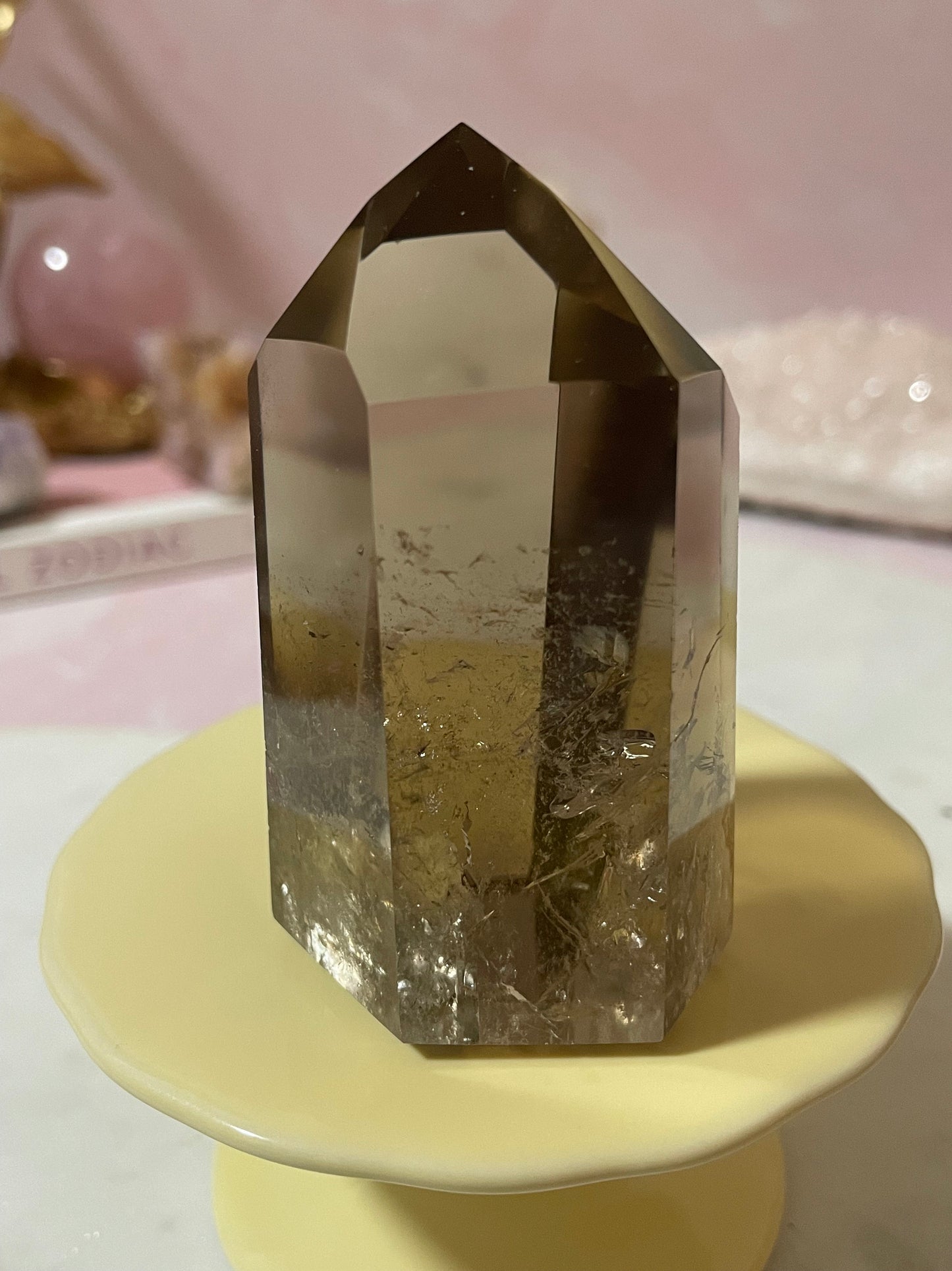 Beautiful Smoky Quartz Point from Brazil