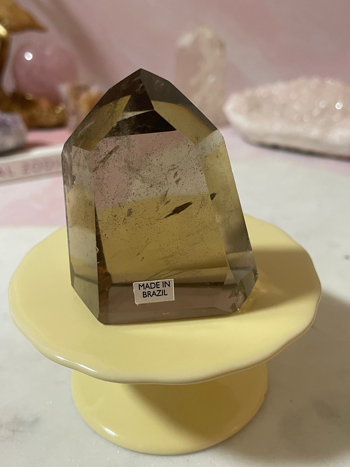 Beautiful Smoky Quartz Point from Brazil