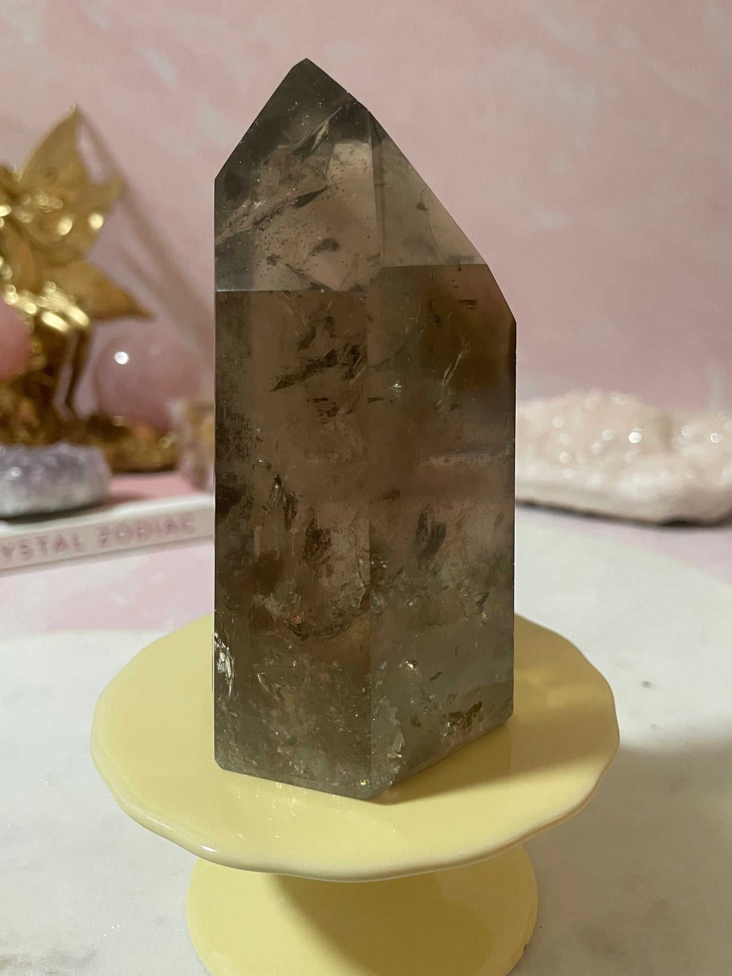 Beautiful Smoky Quartz Point from Brazil