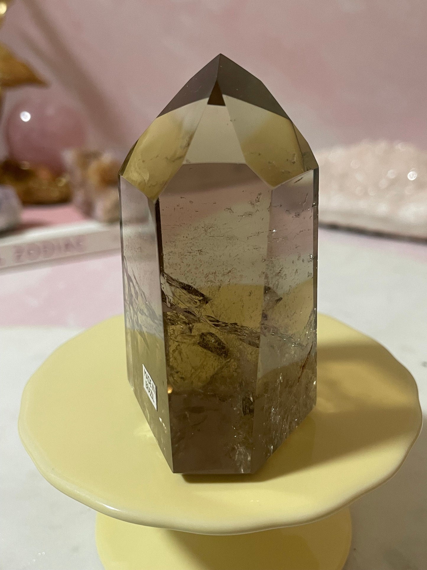 Beautiful Smoky Quartz Point from Brazil