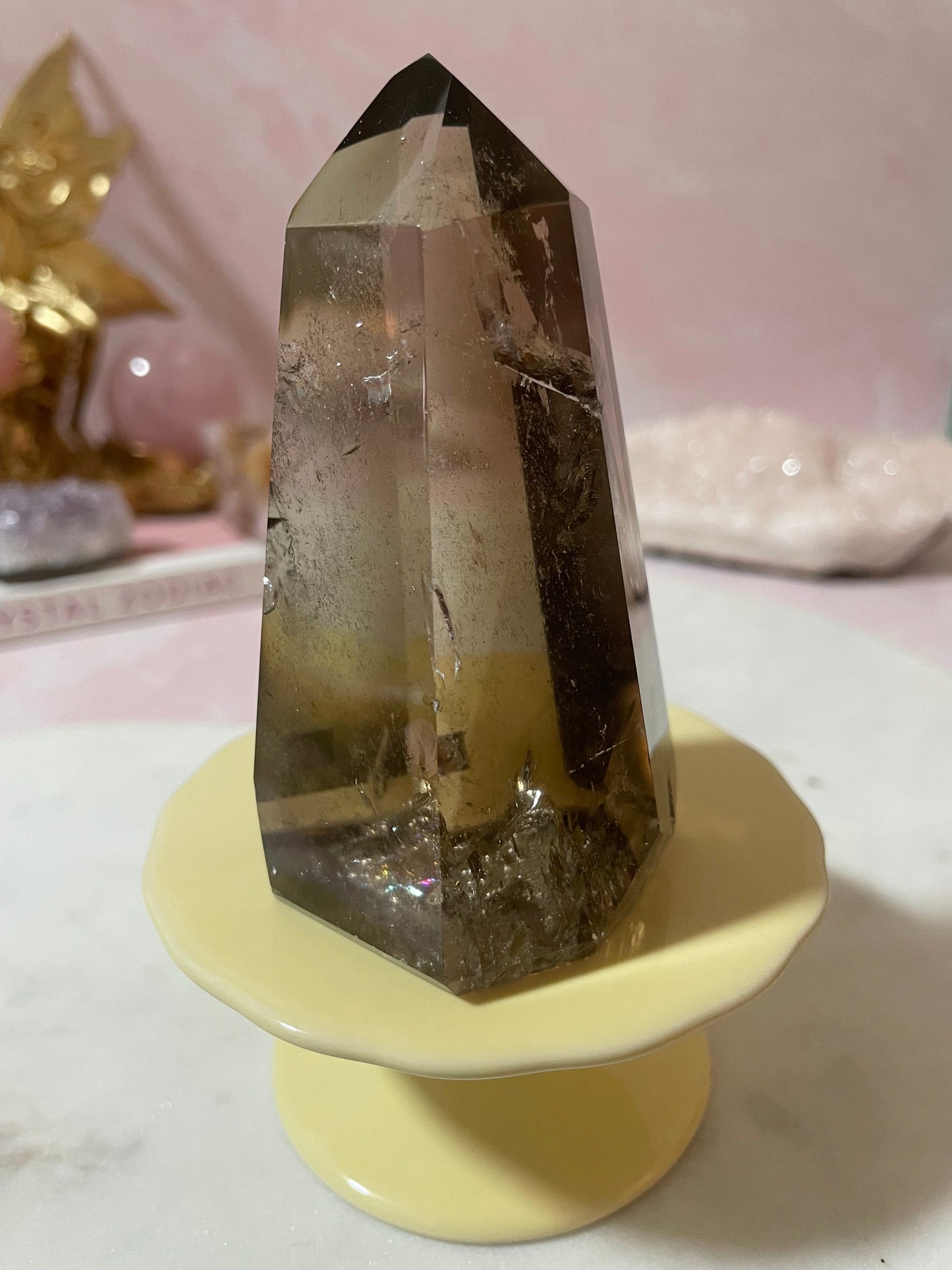 Beautiful Smoky Quartz Point from Brazil