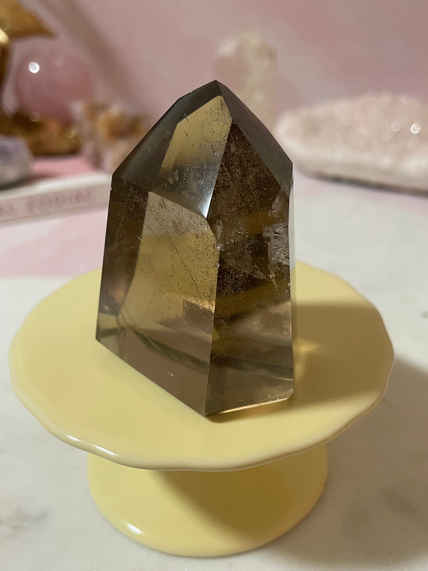 Beautiful Smoky Quartz Point from Brazil
