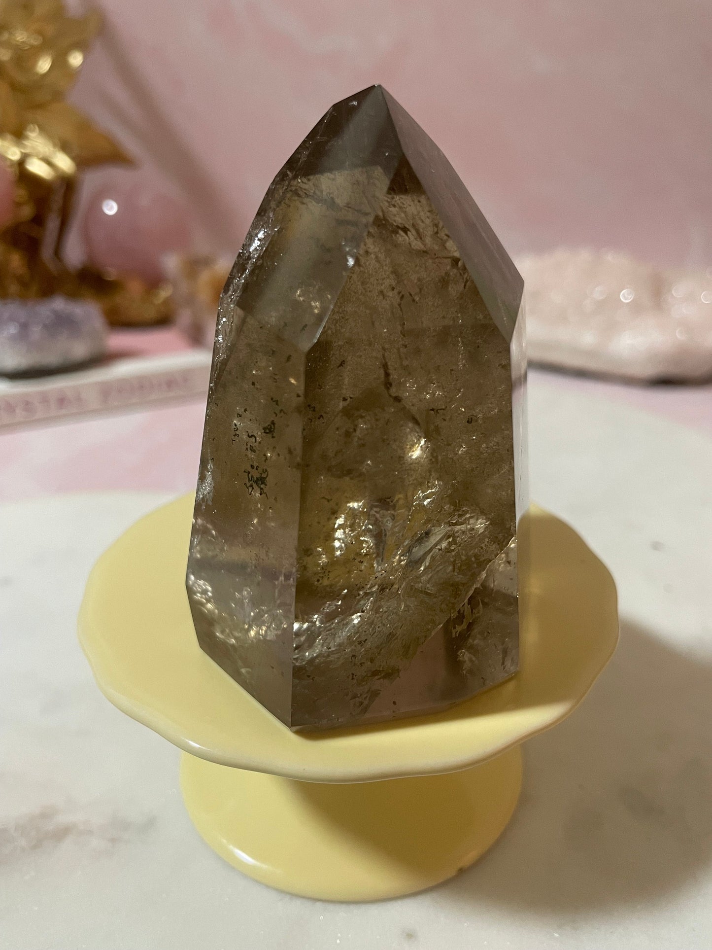 Beautiful Smoky Quartz Point from Brazil