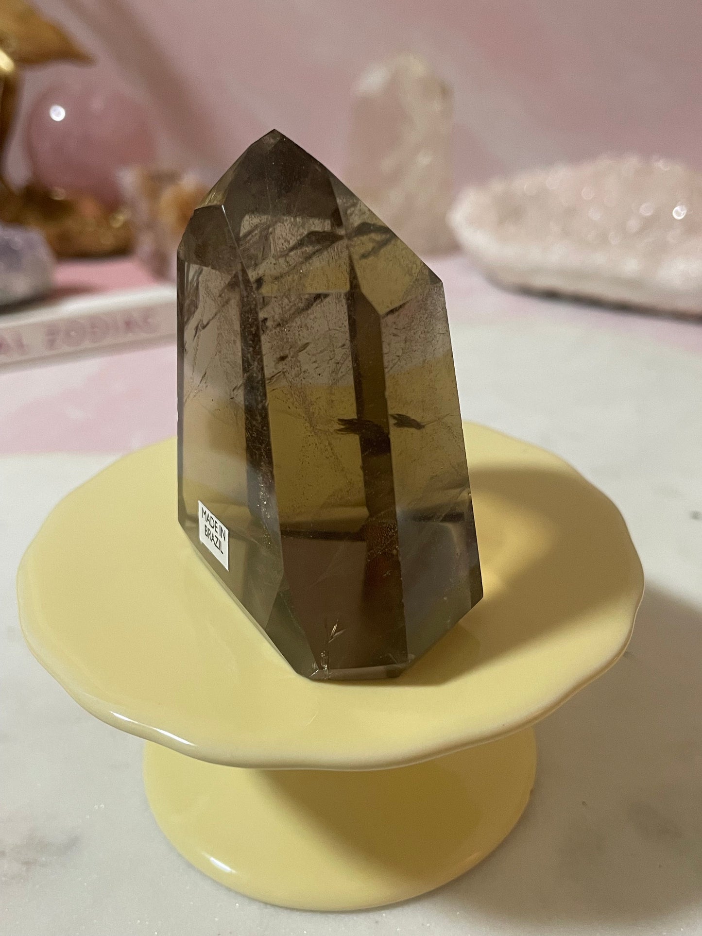 Beautiful Smoky Quartz Point from Brazil