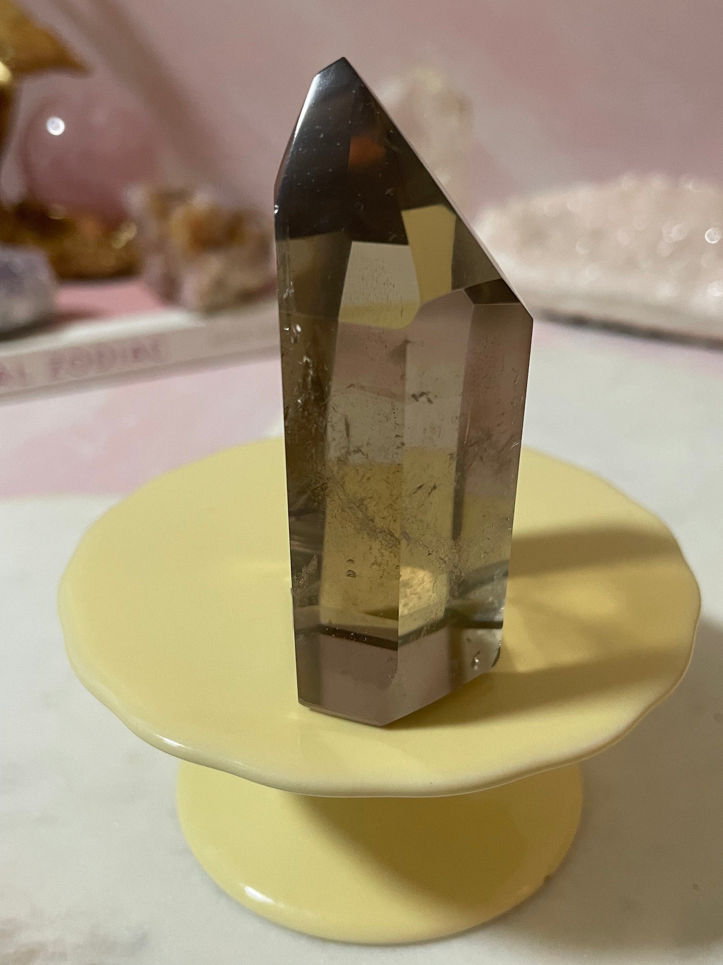 Beautiful Smoky Quartz Point from Brazil