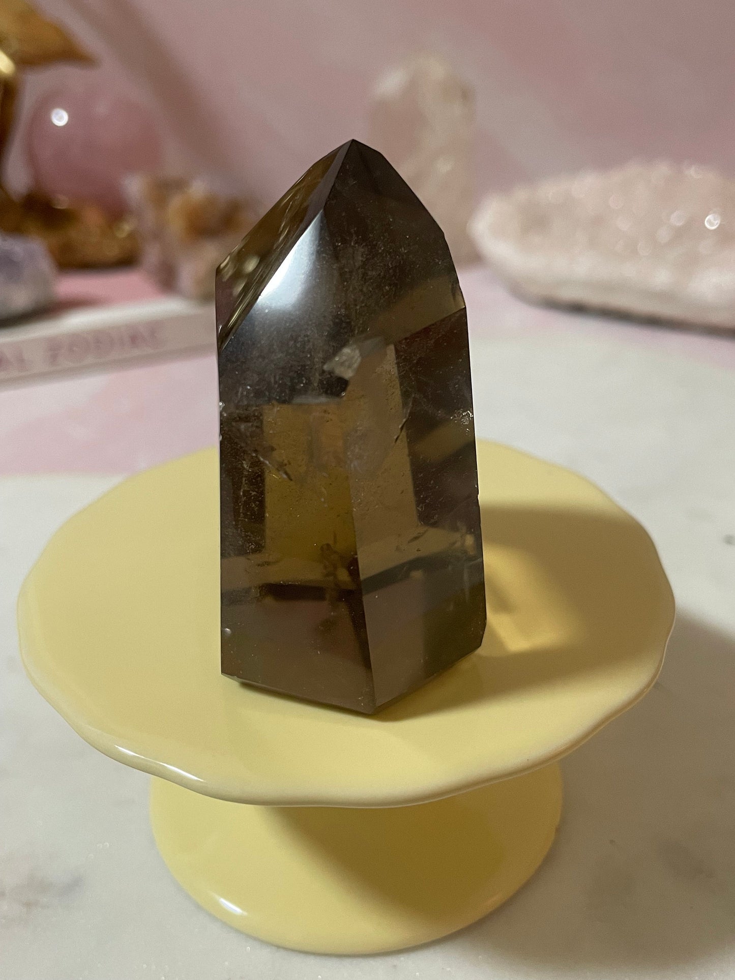 Beautiful Smoky Quartz Point from Brazil