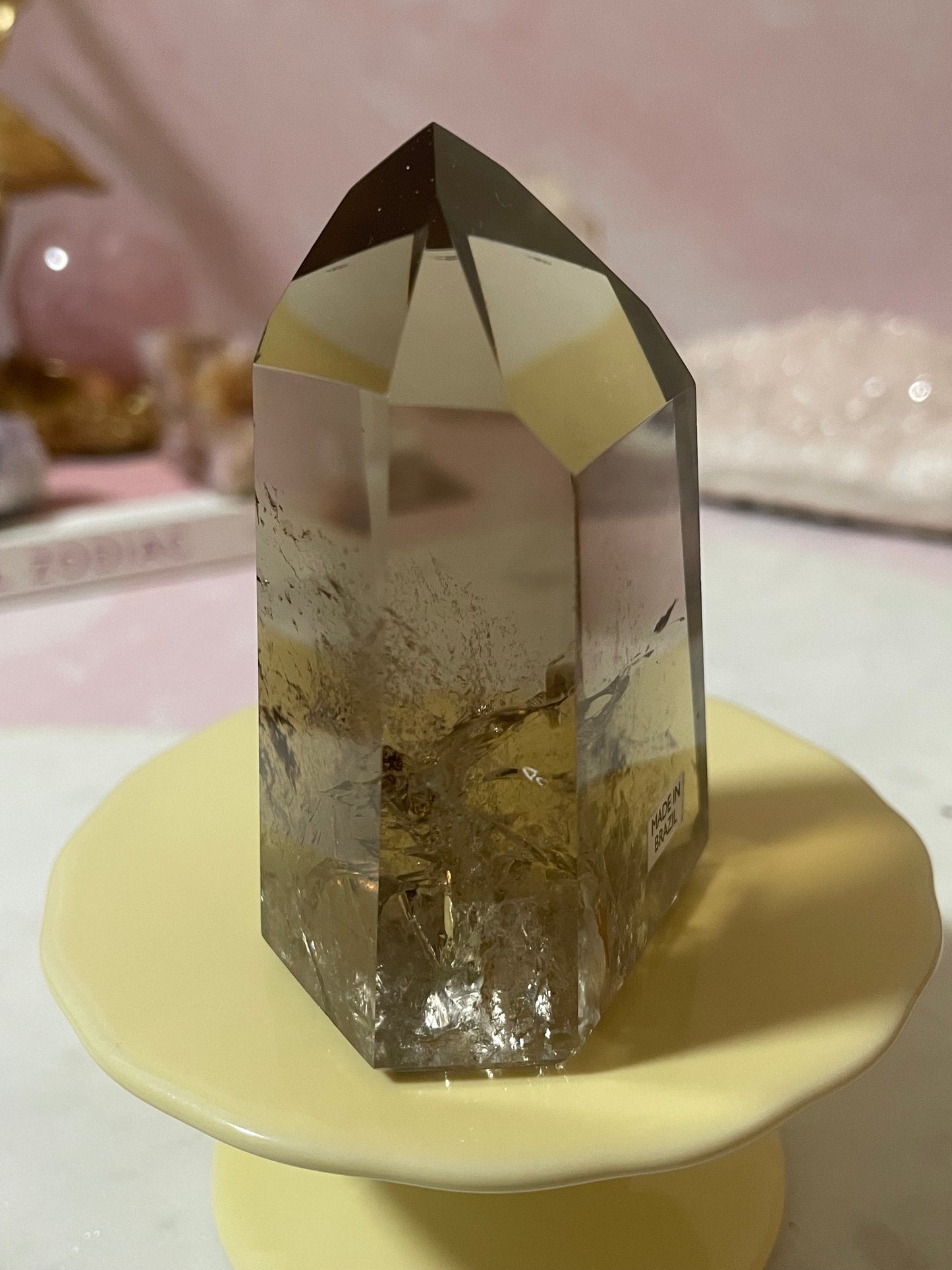 Beautiful Smoky Quartz Point from Brazil