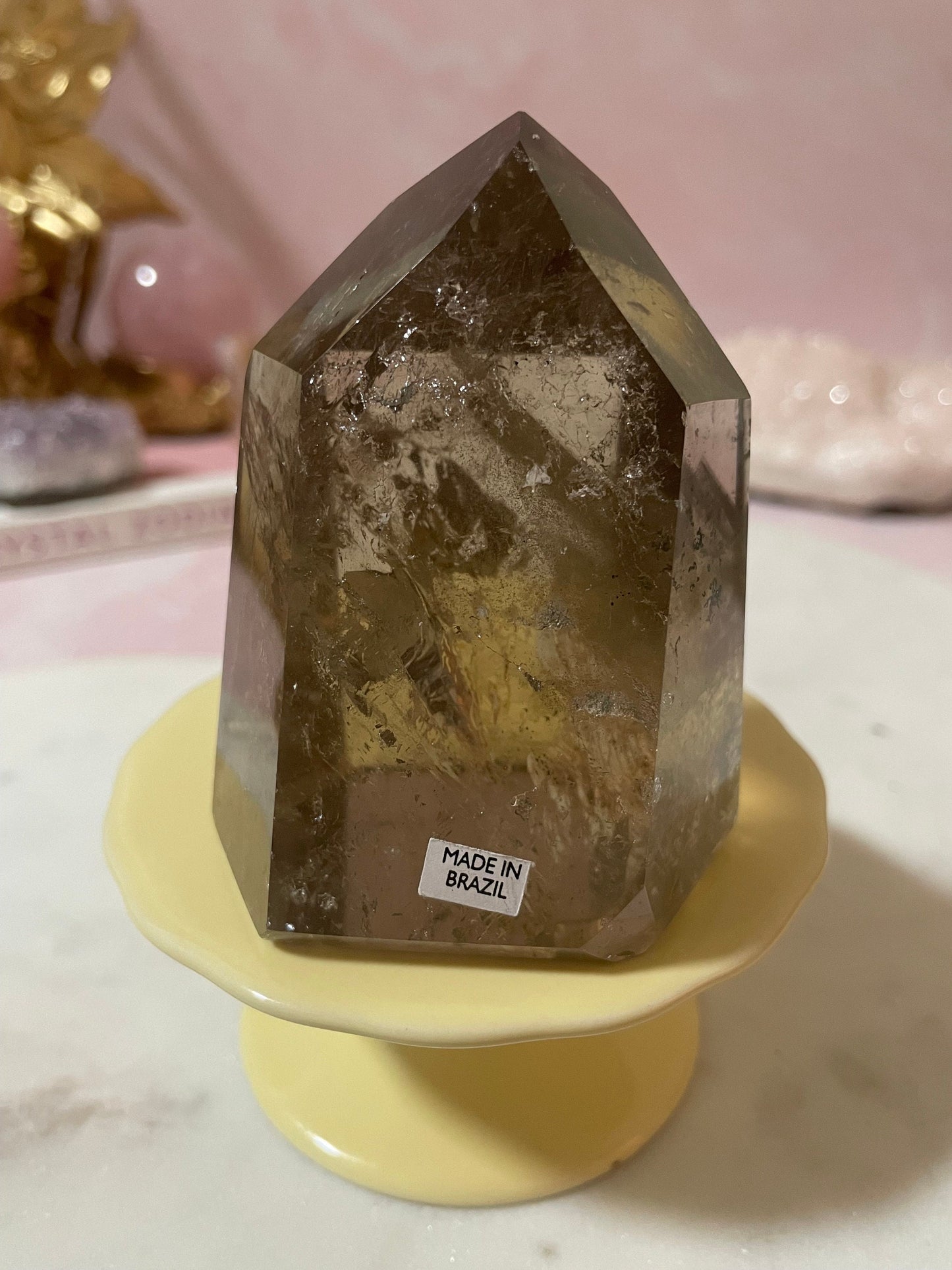 Beautiful Smoky Quartz Point from Brazil