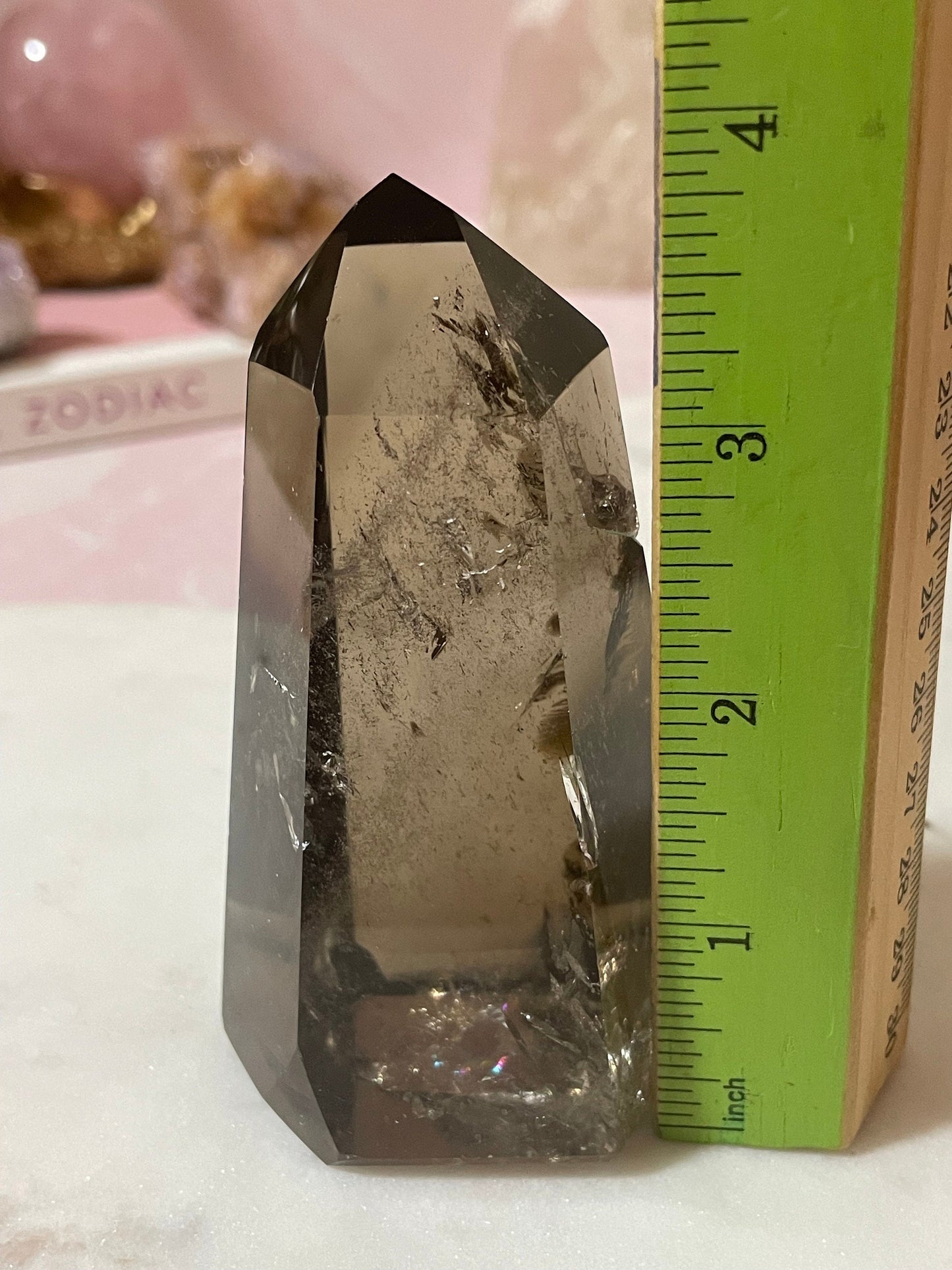 Beautiful Smoky Quartz Point from Brazil