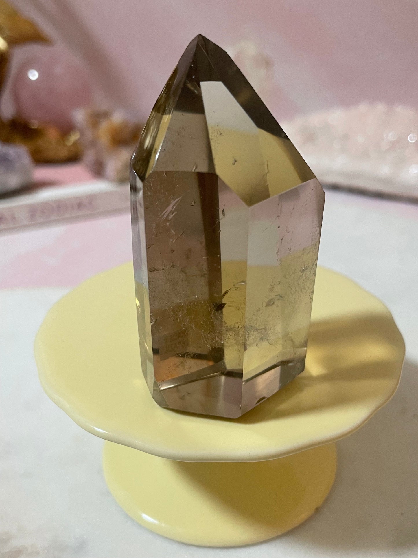 Beautiful Smoky Quartz Point from Brazil