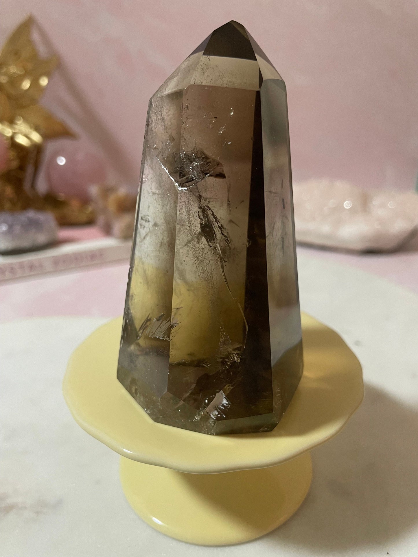 Beautiful Smoky Quartz Point from Brazil