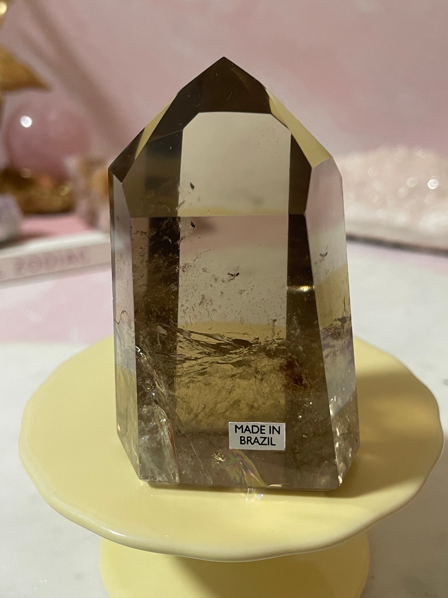 Beautiful Smoky Quartz Point from Brazil