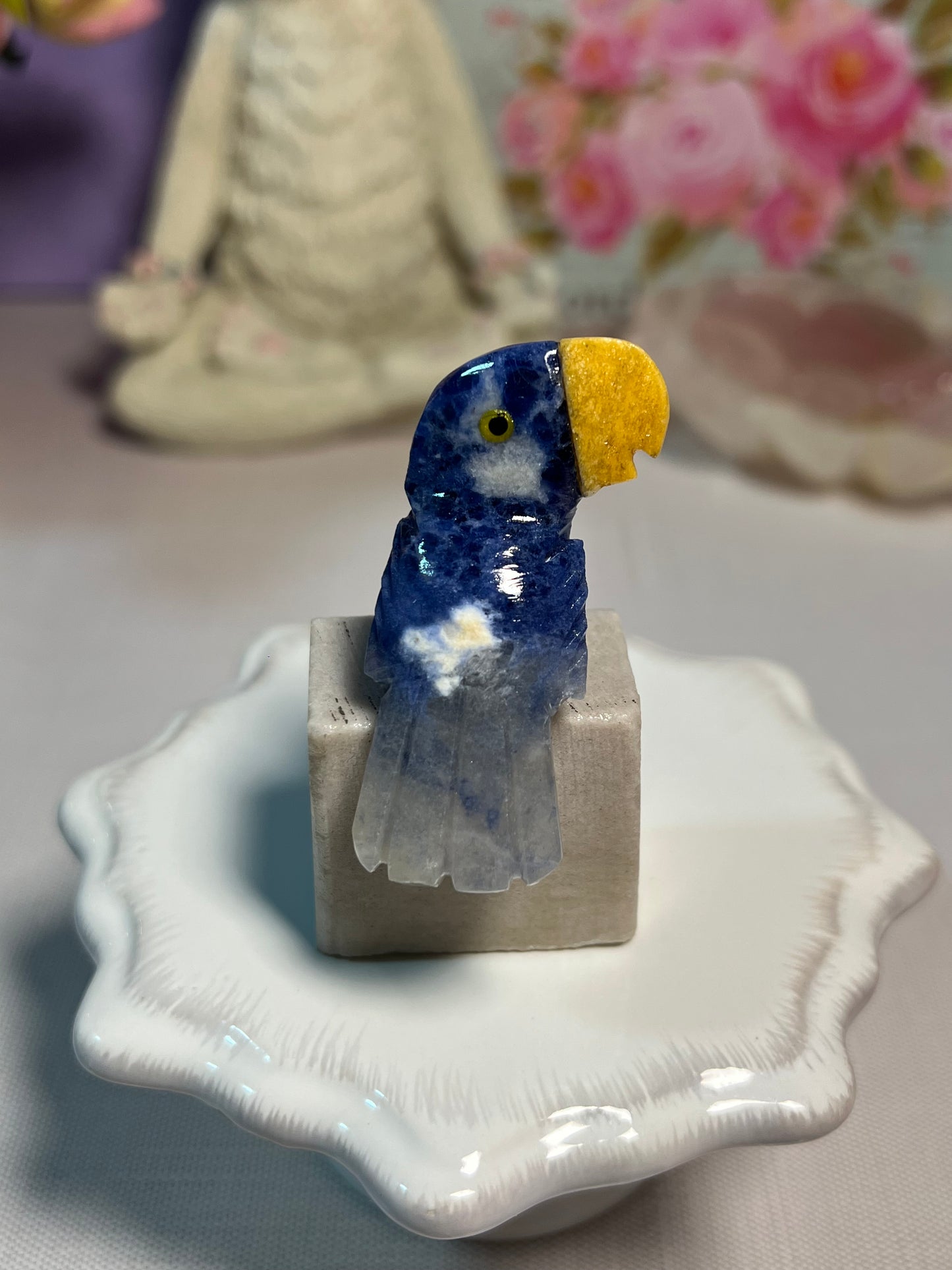 Crystal Bird Carving