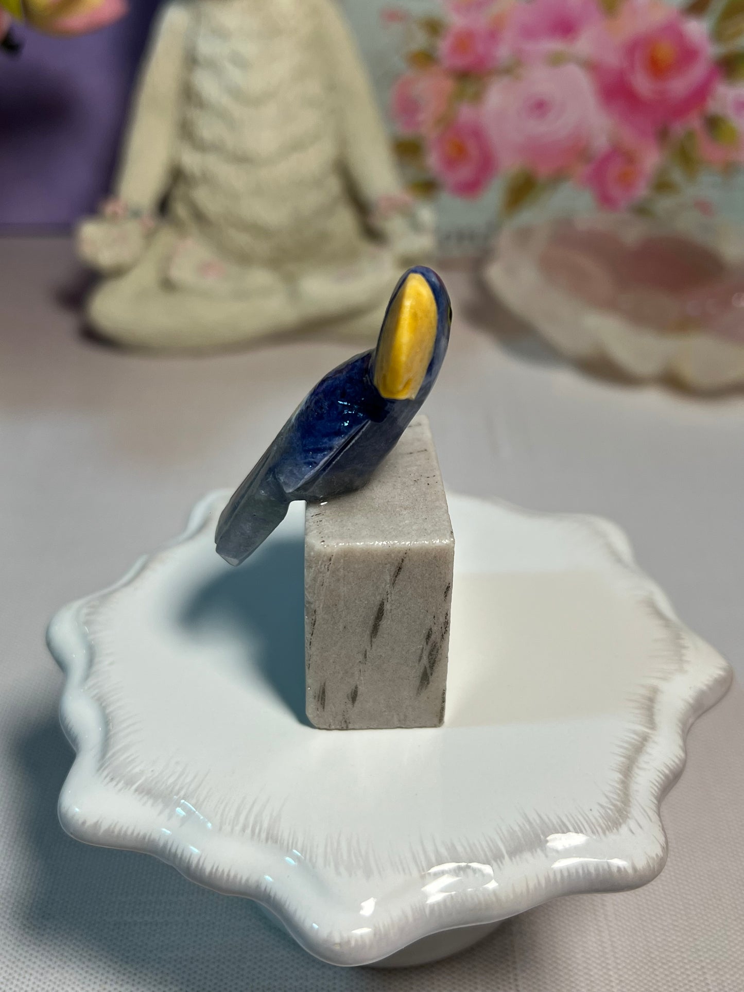 Crystal Bird Carving