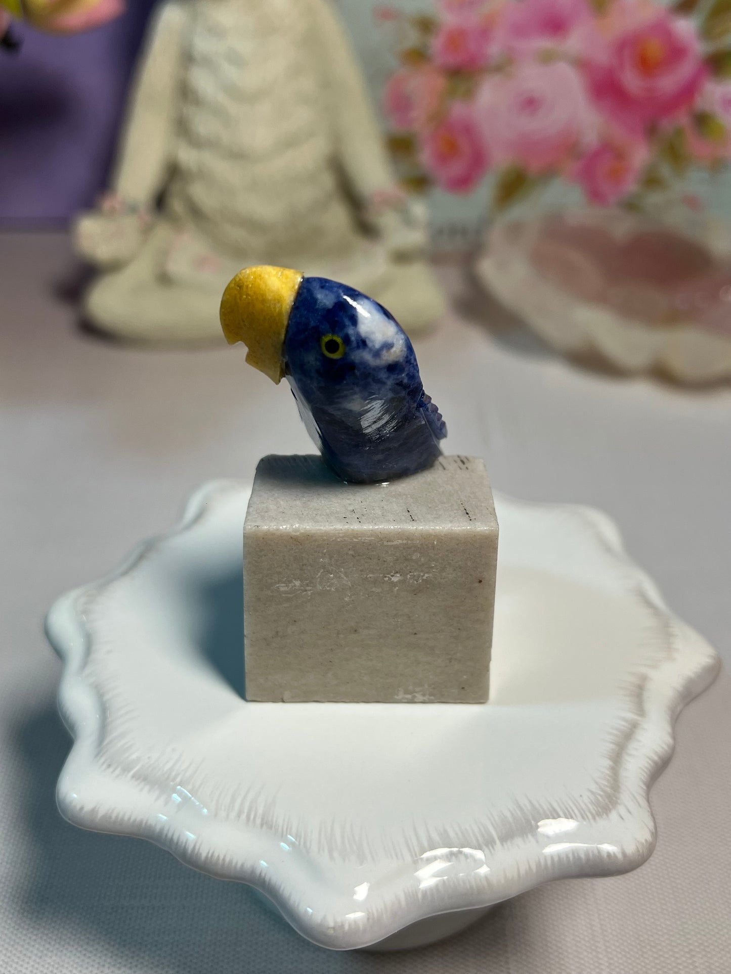 Crystal Bird Carving