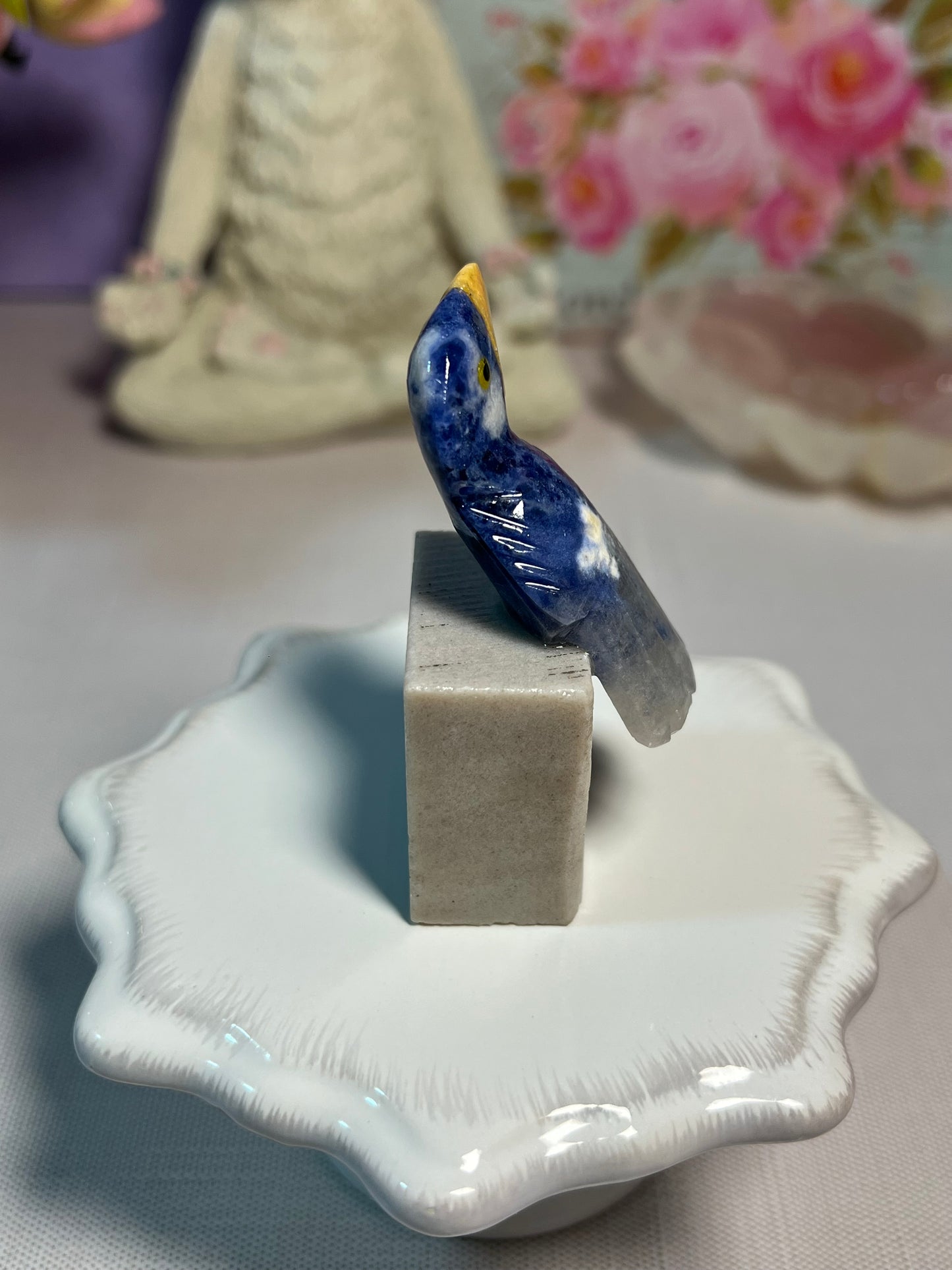 Crystal Bird Carving