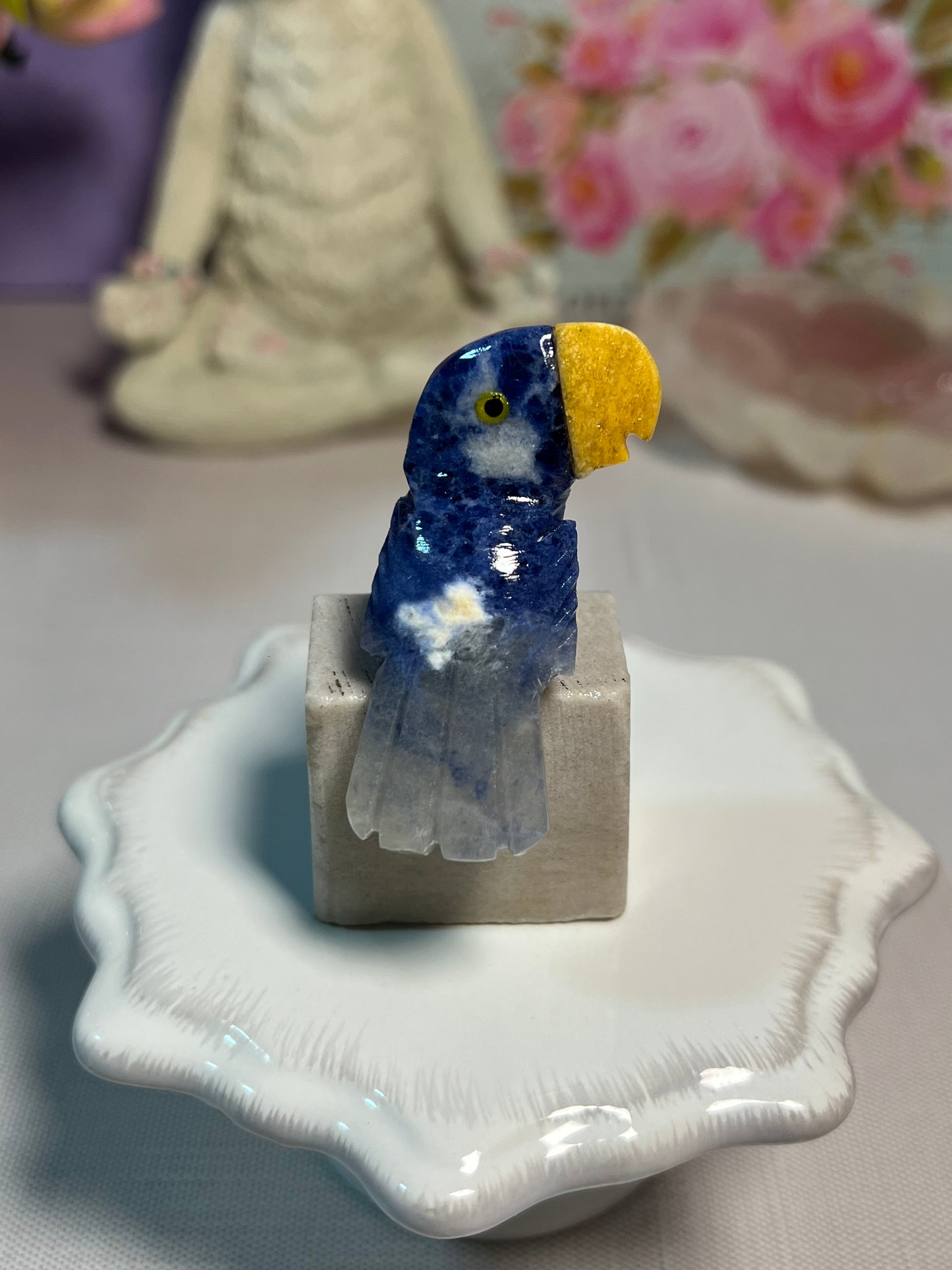 Crystal Bird Carving