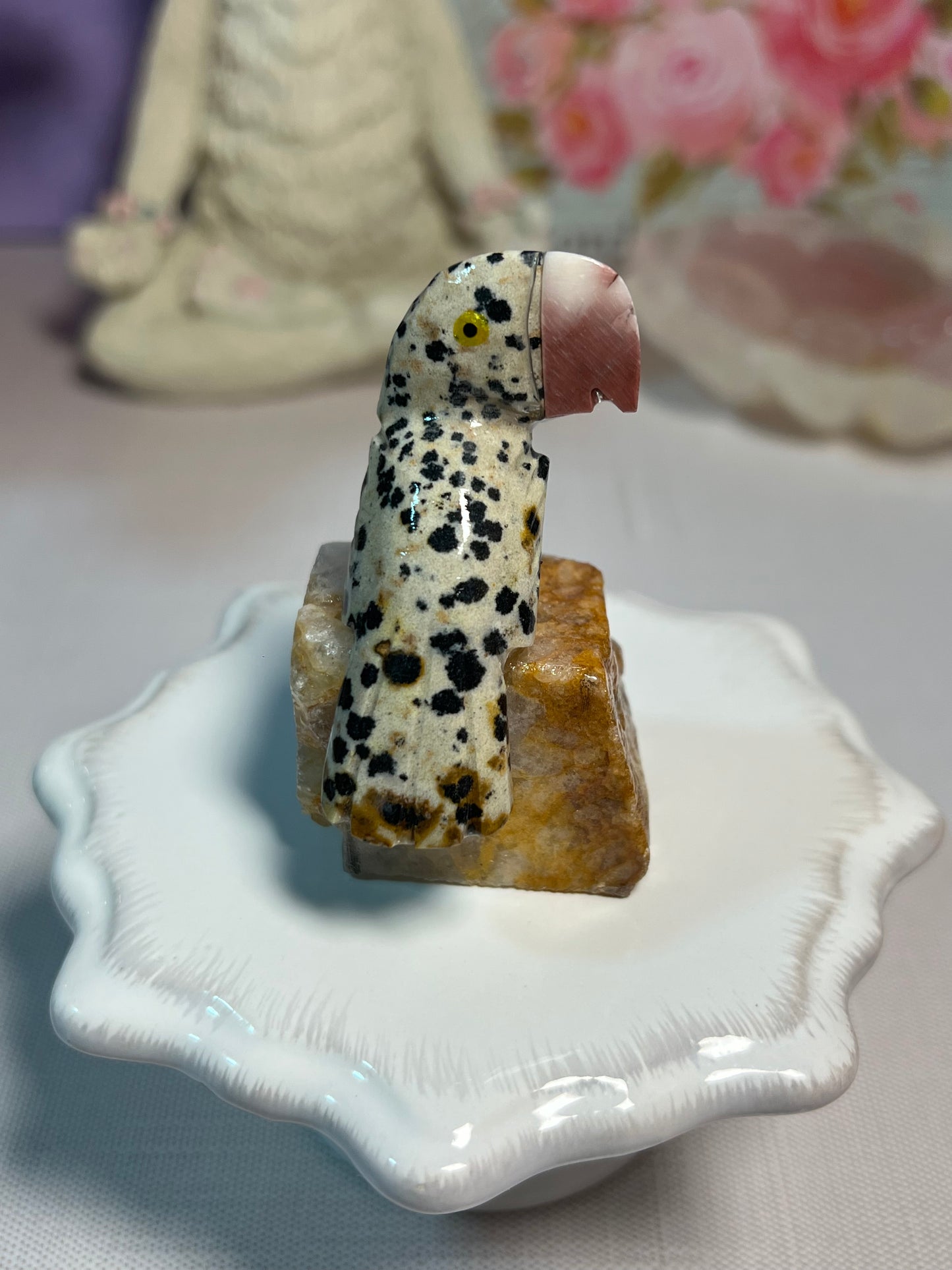 Crystal Bird Carving