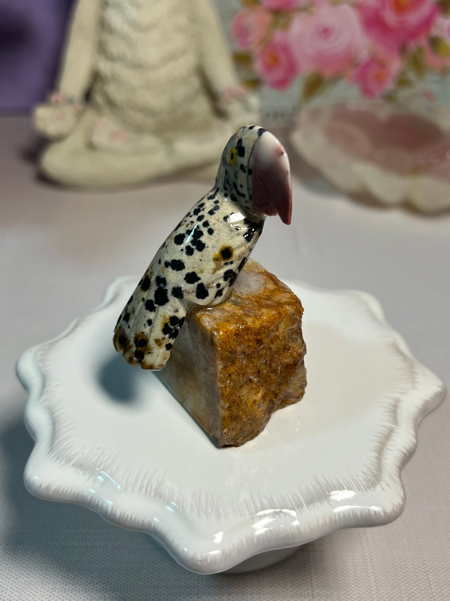 Crystal Bird Carving