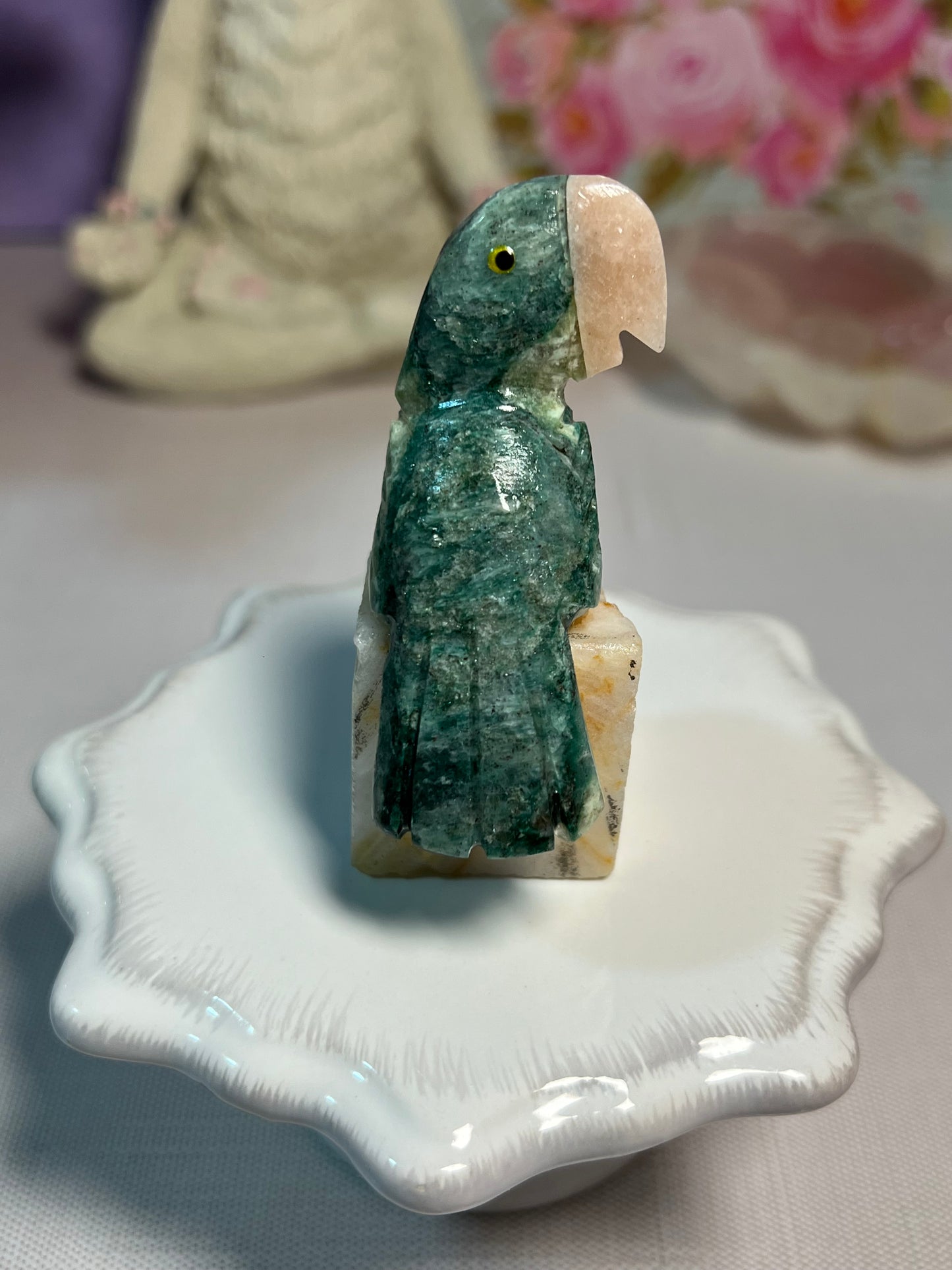 Crystal Bird Carving