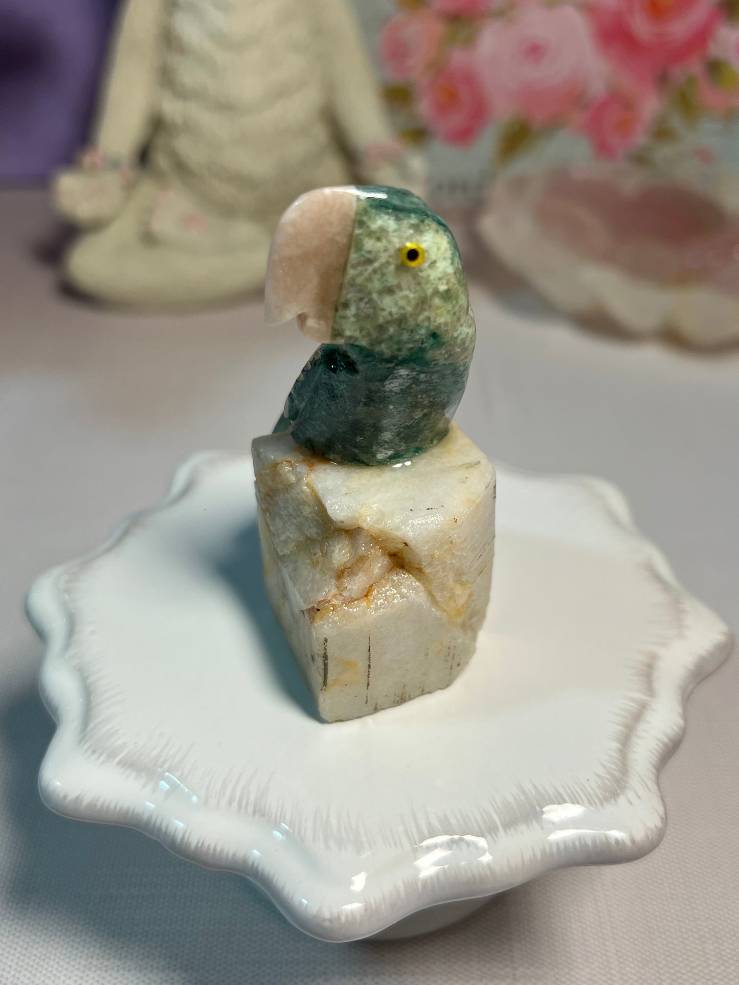 Crystal Bird Carving