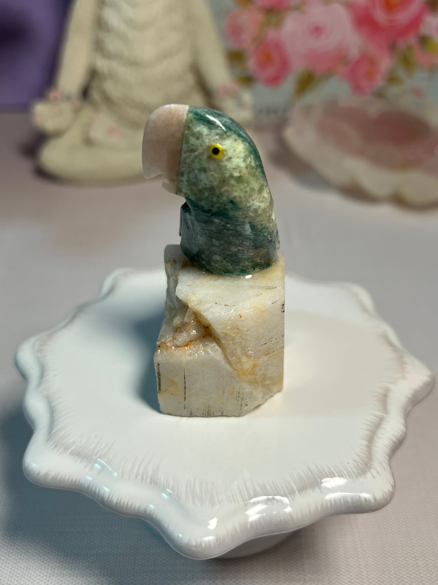 Crystal Bird Carving