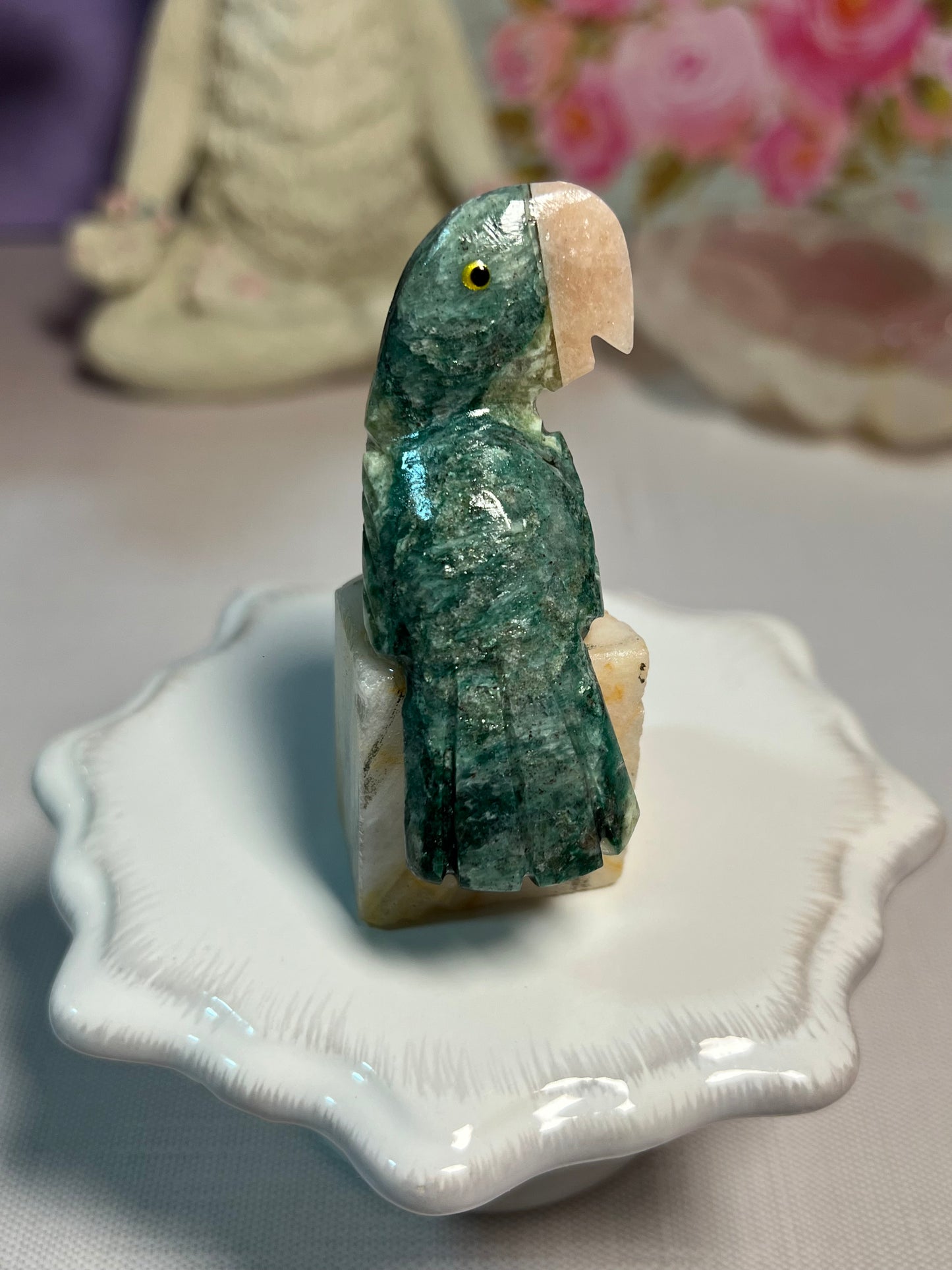 Crystal Bird Carving