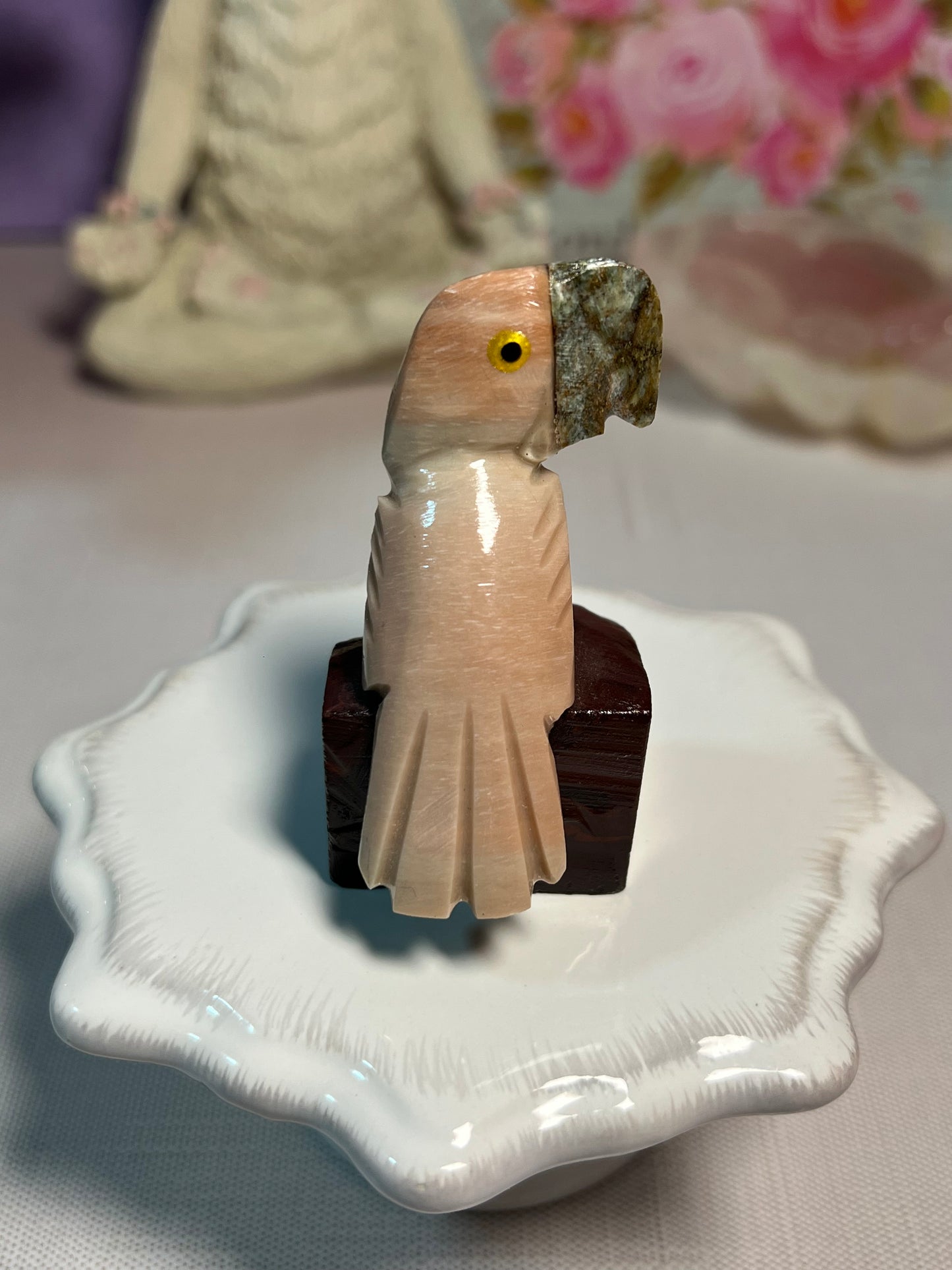 Crystal Bird Carving