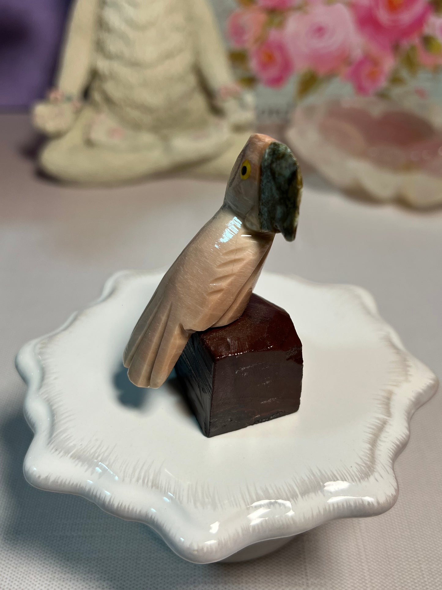 Crystal Bird Carving