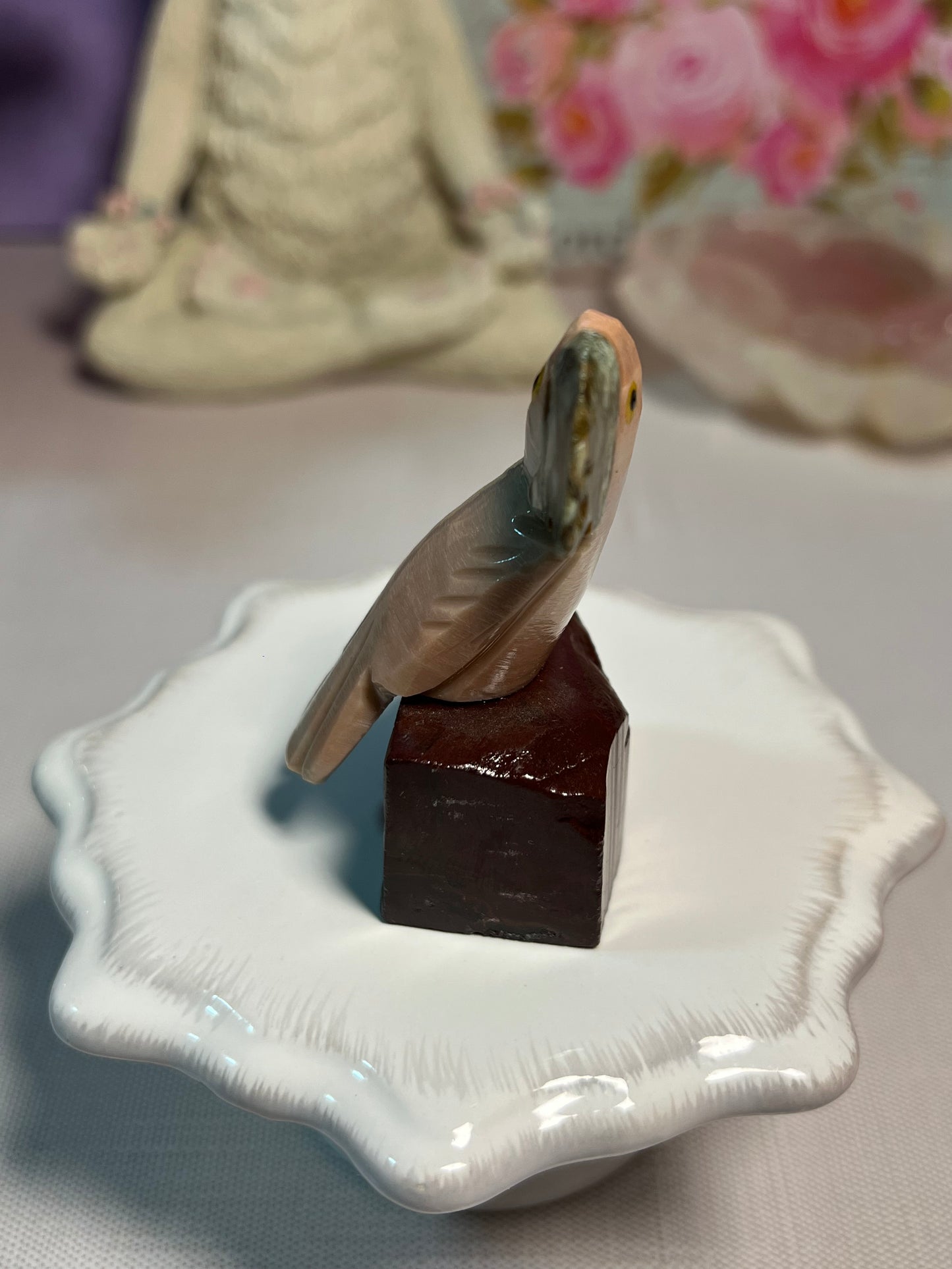 Crystal Bird Carving