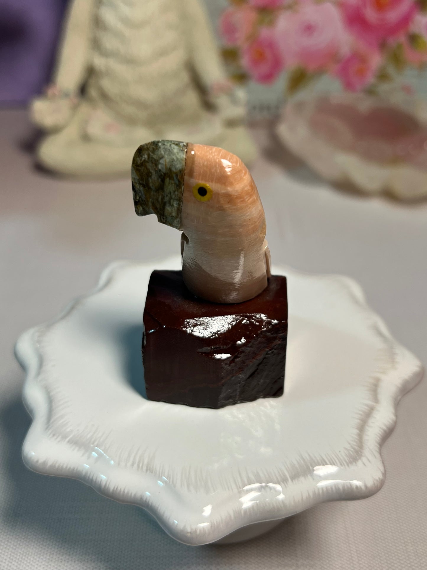 Crystal Bird Carving