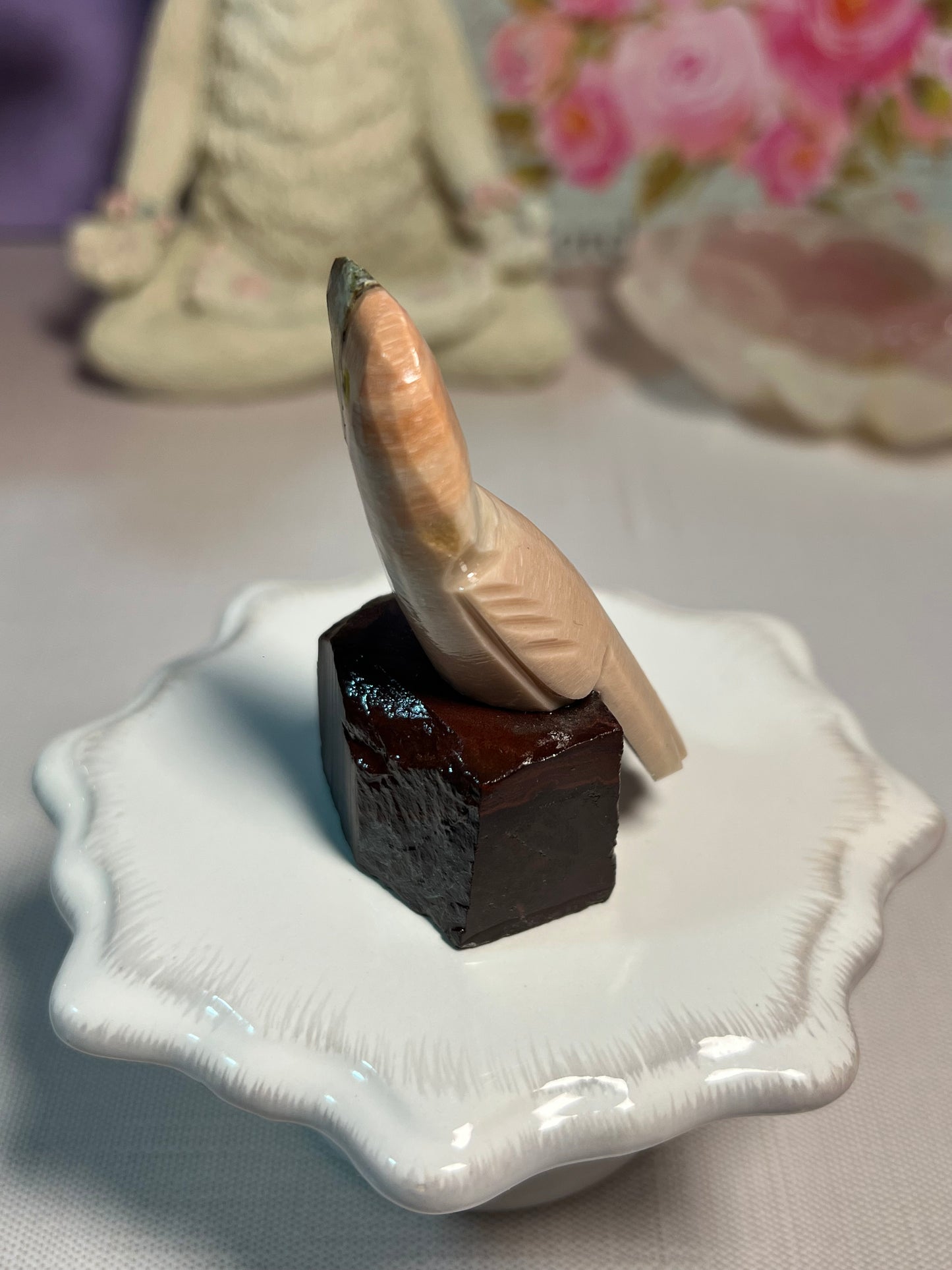 Crystal Bird Carving