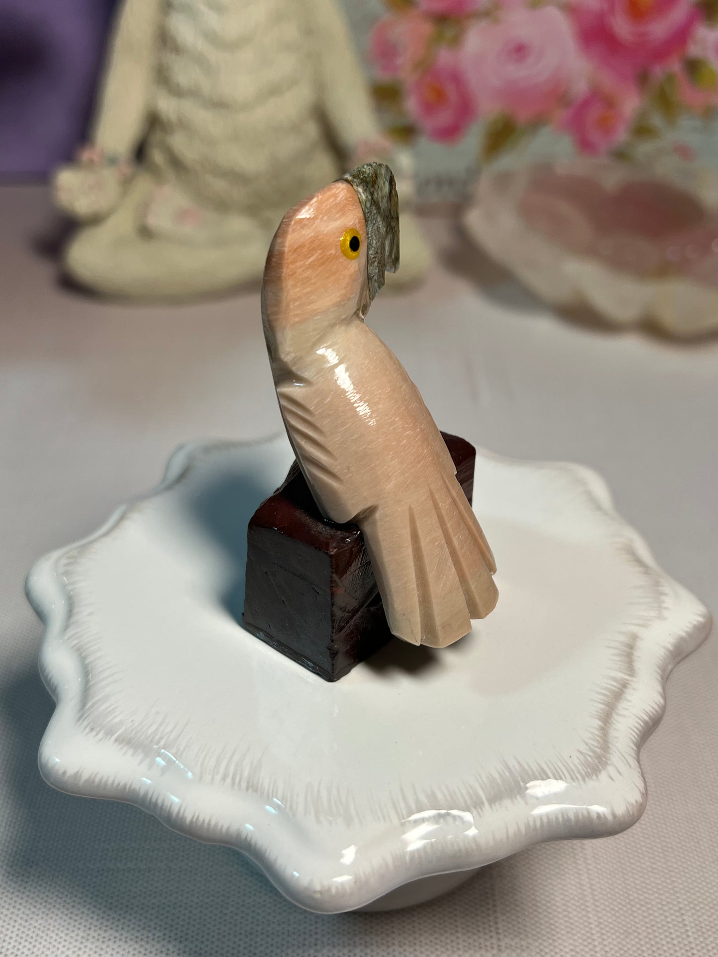 Crystal Bird Carving