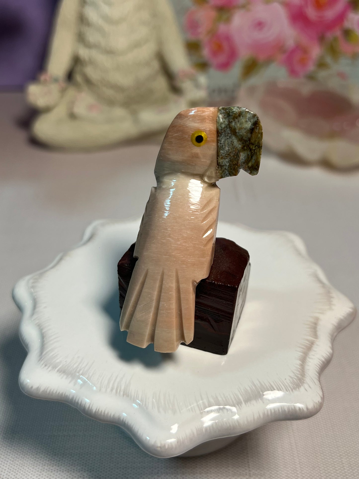 Crystal Bird Carving