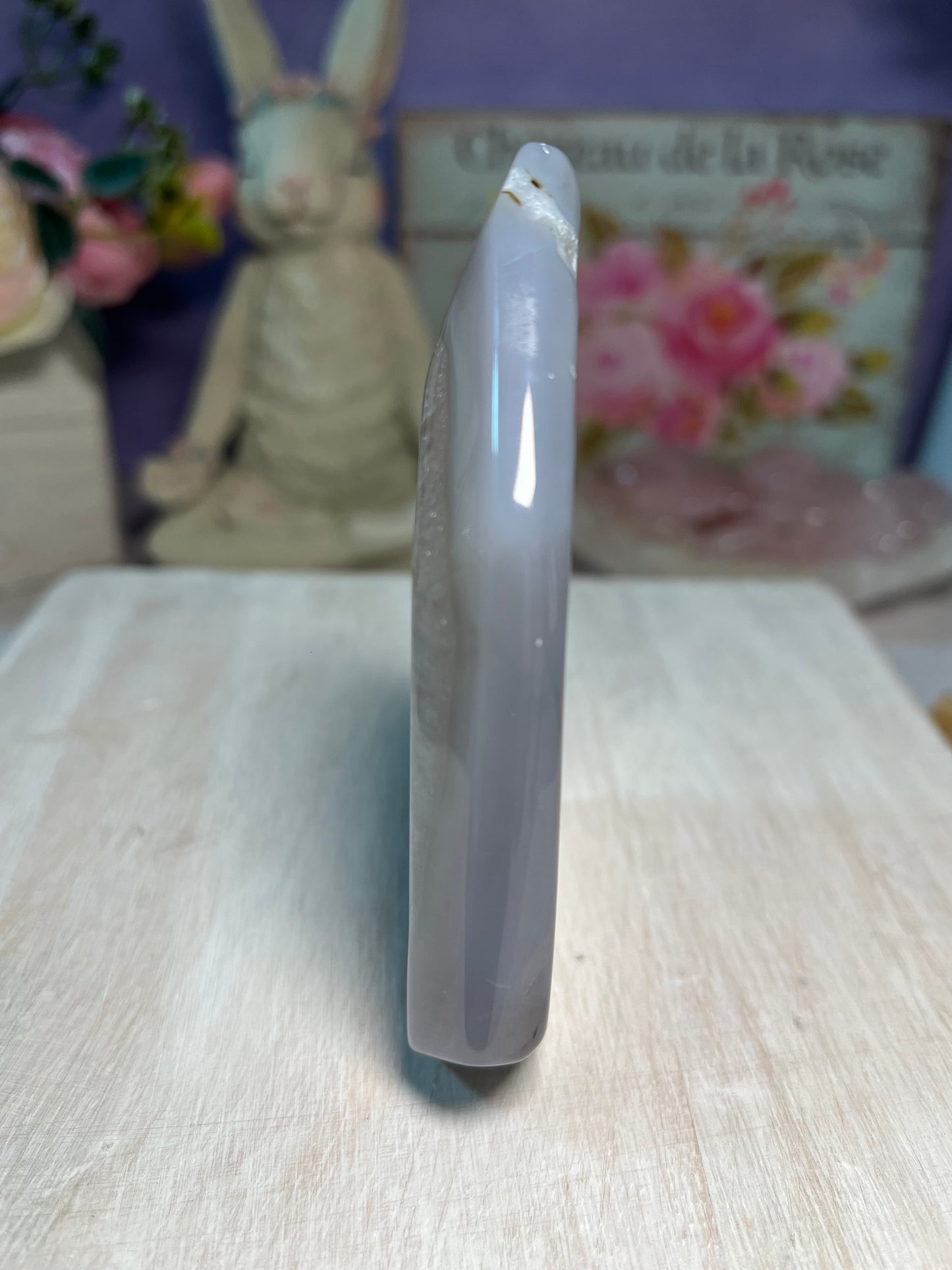 Beautiful Druzy agate tower