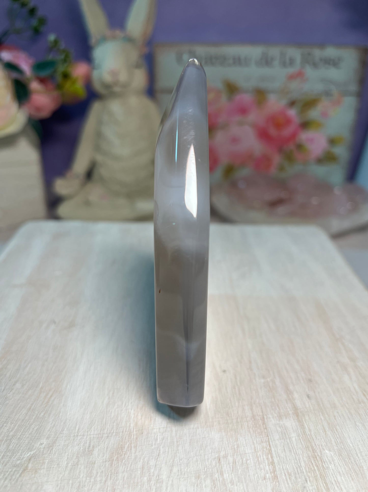 Beautiful Druzy agate tower