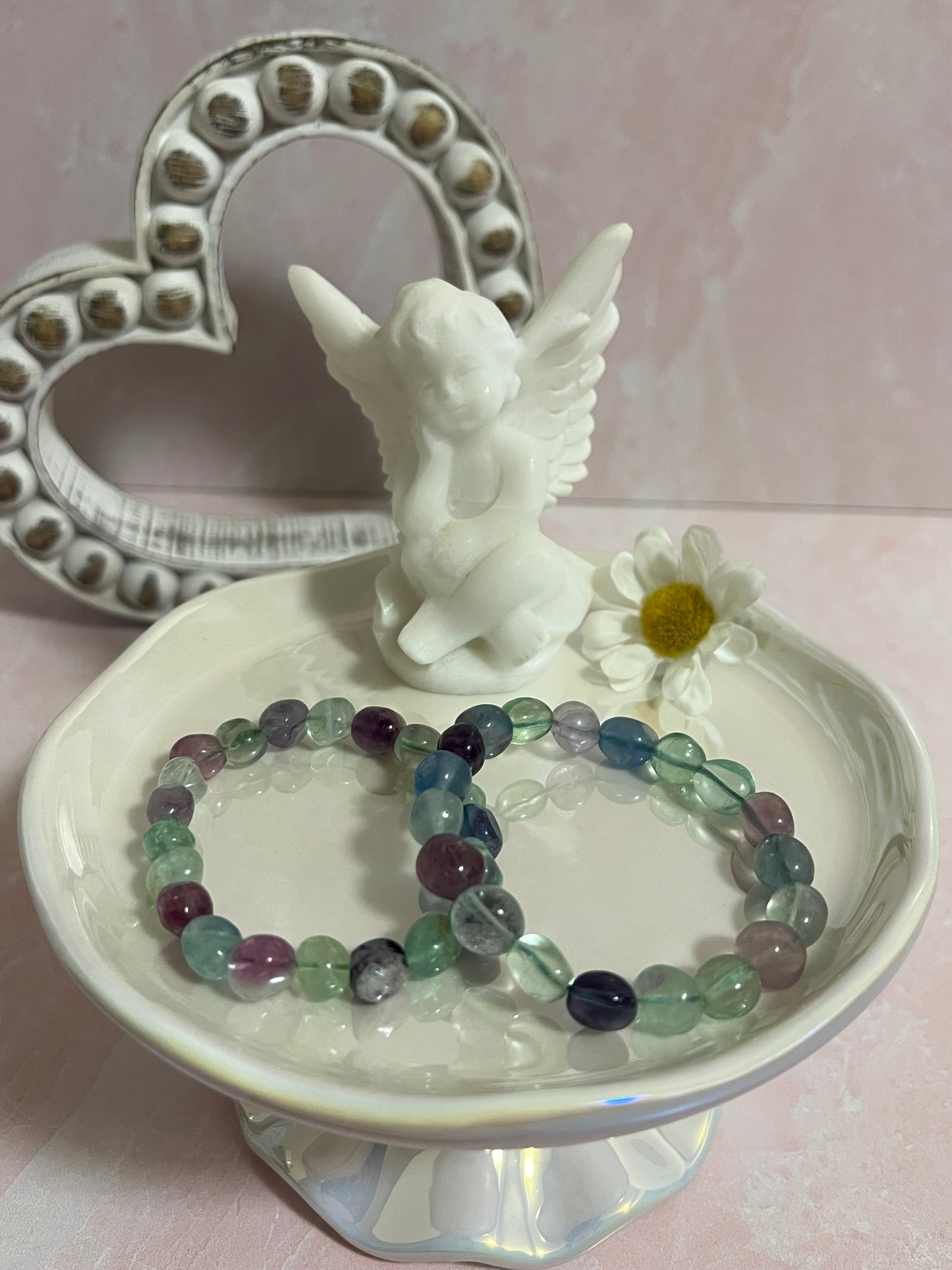 One (1) Fluorite Bracelet