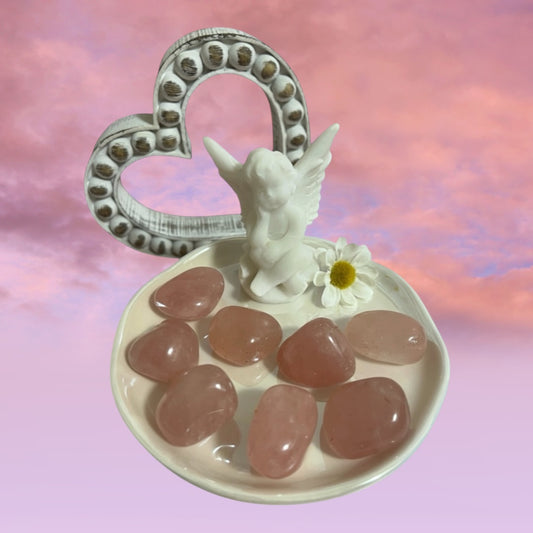 Rose Quartz Tumbles