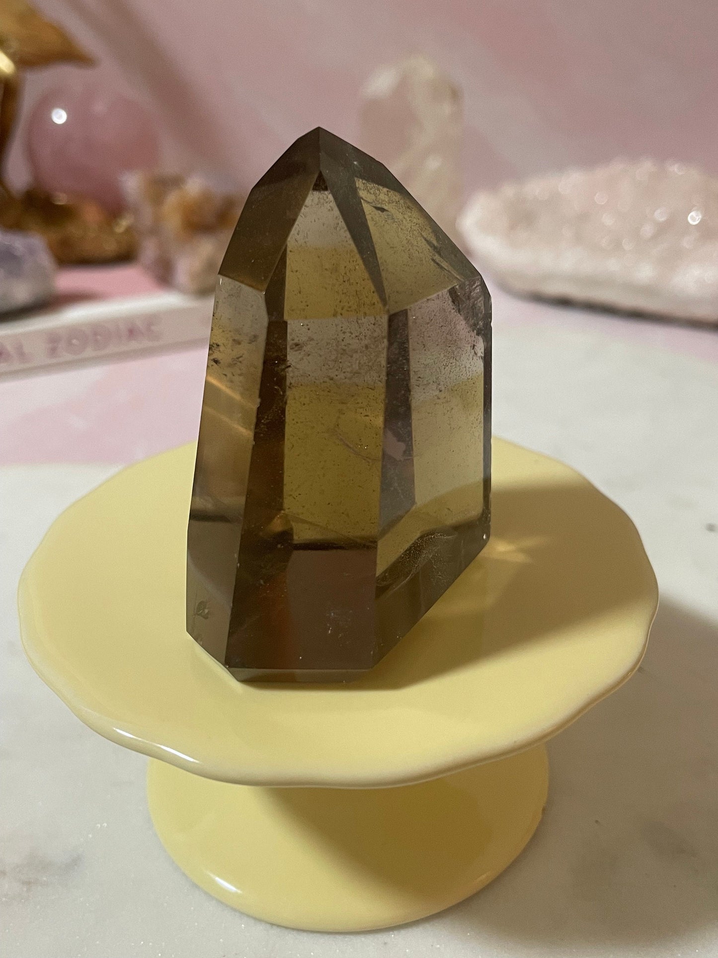 Beautiful Smoky Quartz Point from Brazil