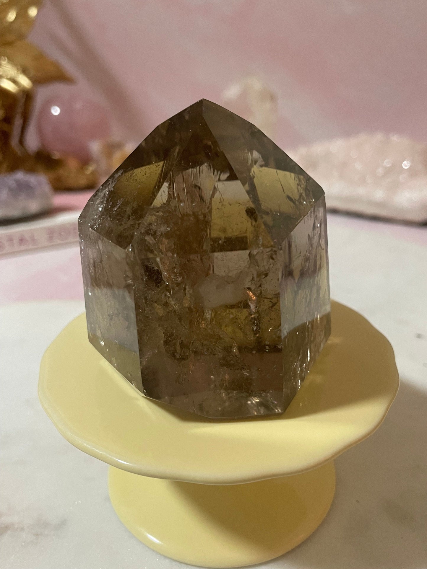 Beautiful Smoky Quartz Point from Brazil