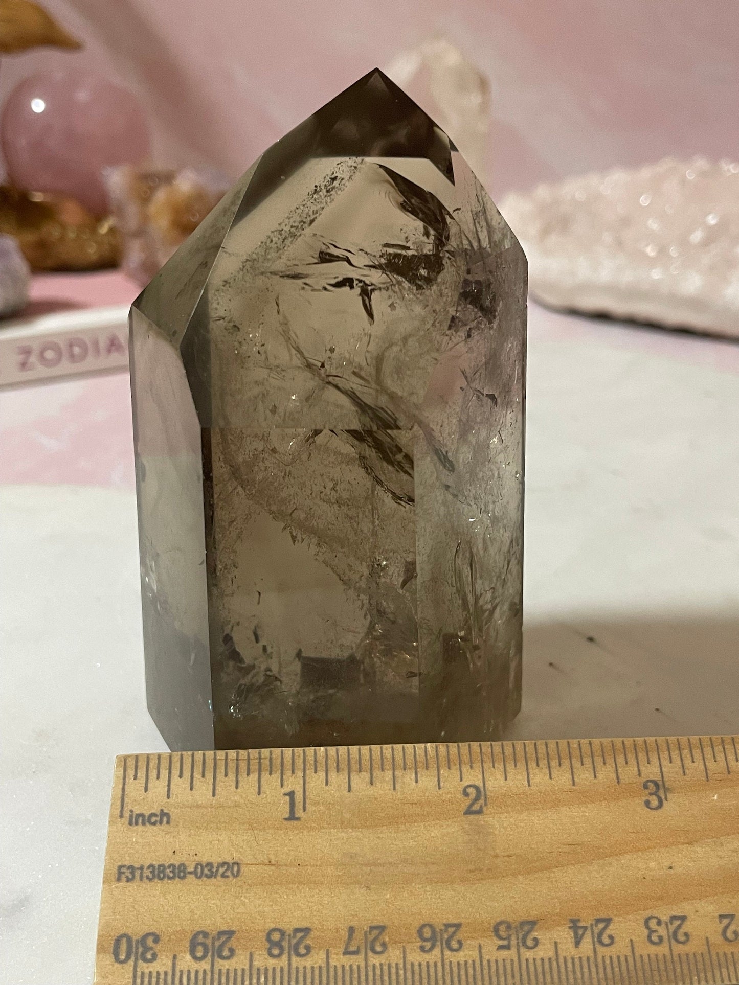 Beautiful Smoky Quartz Point from Brazil