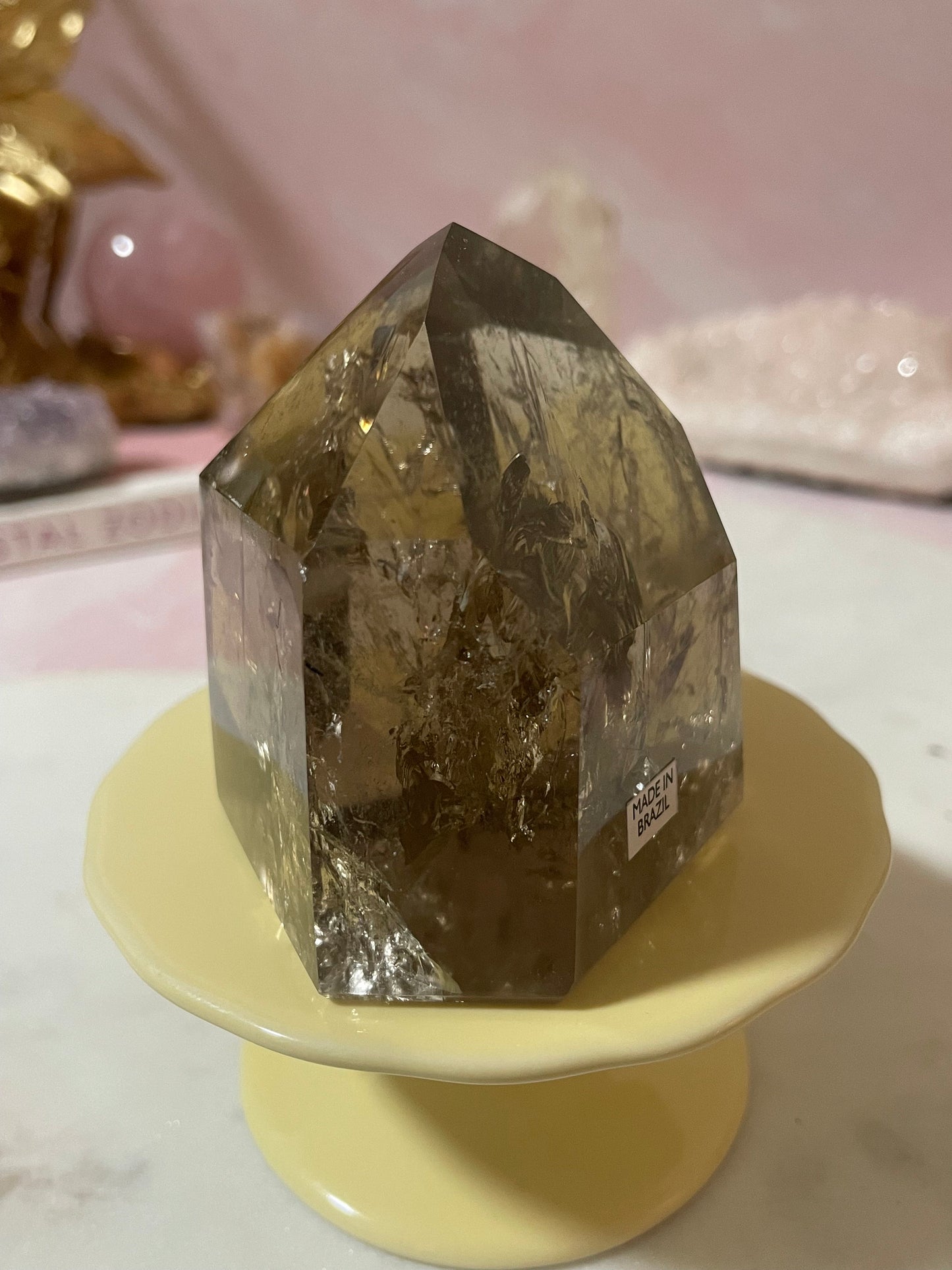 Beautiful Smoky Quartz Point from Brazil