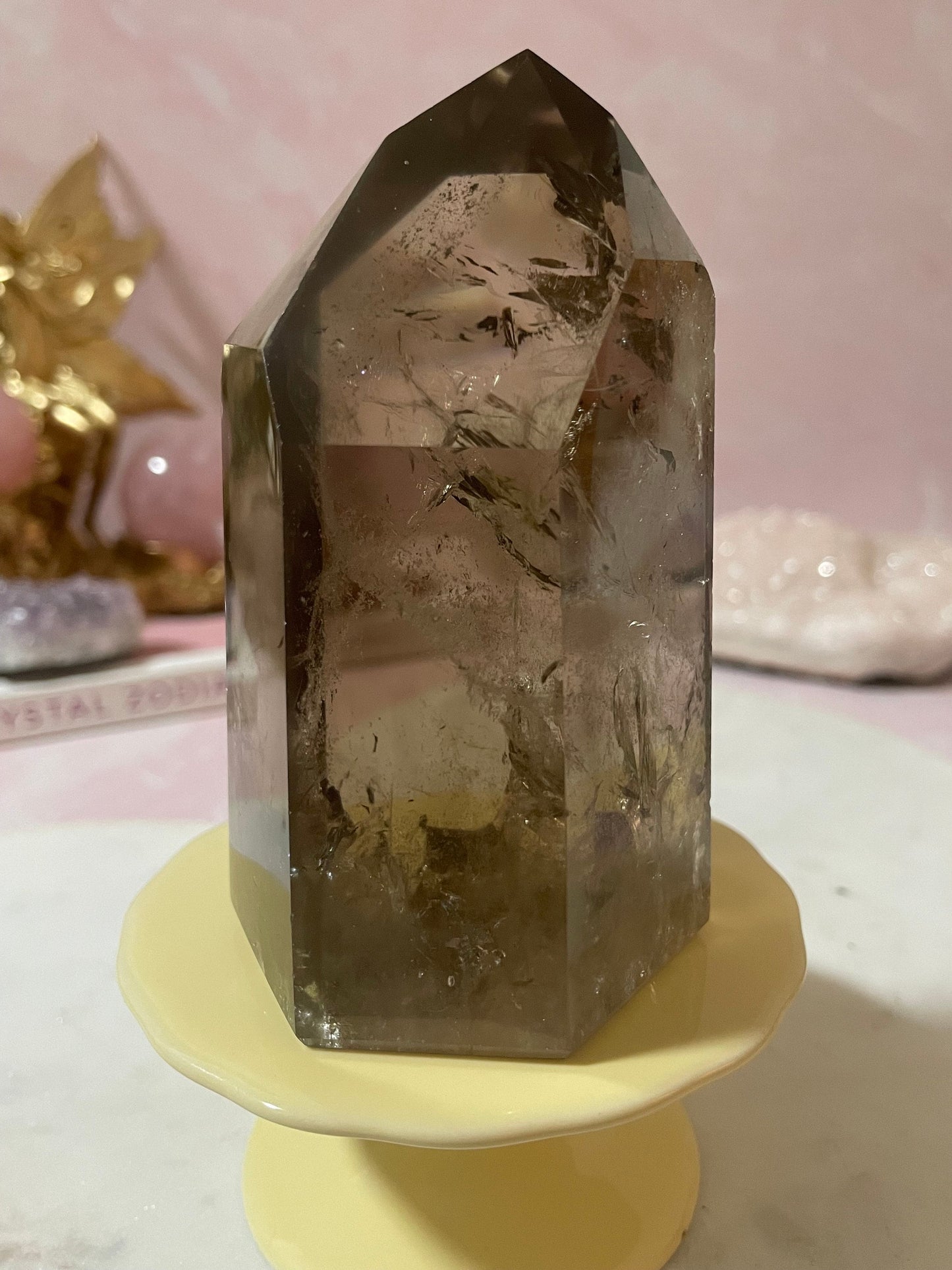 Beautiful Smoky Quartz Point from Brazil
