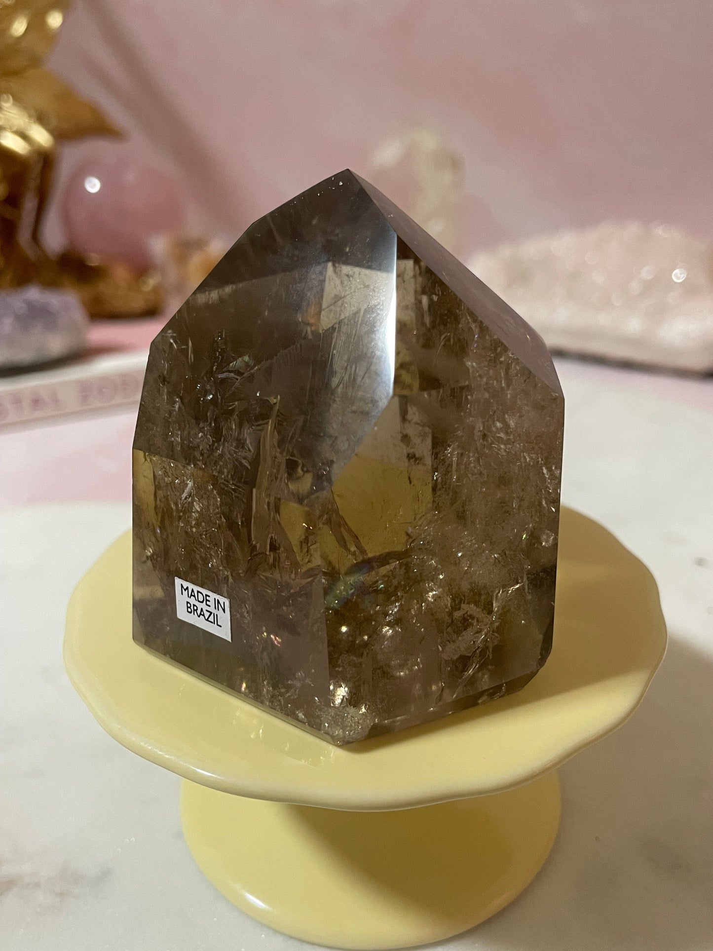 Beautiful Smoky Quartz Point from Brazil