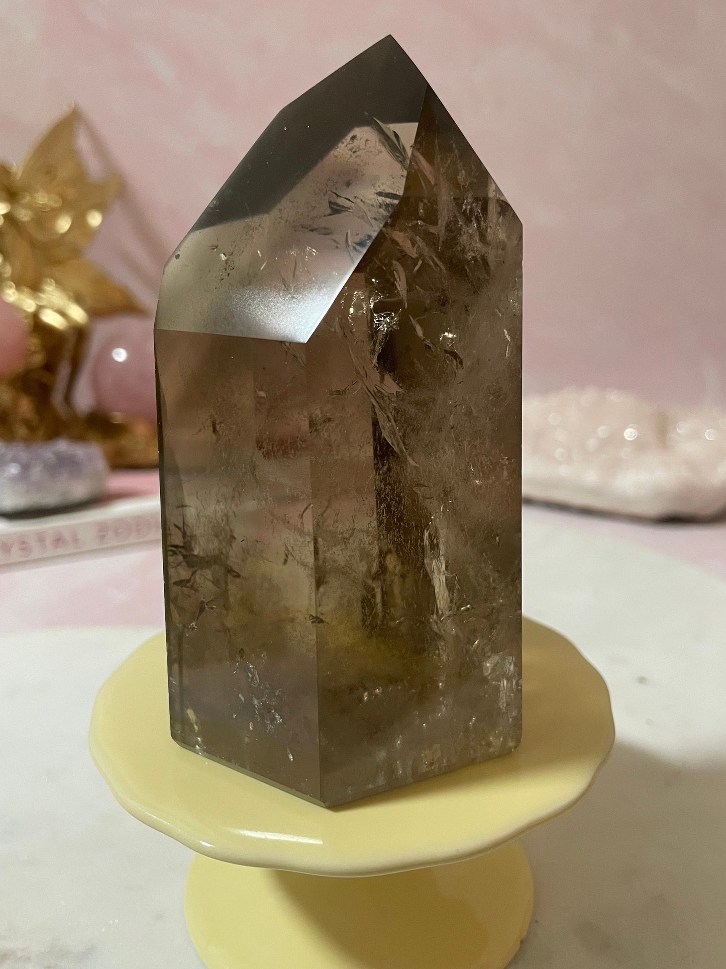 Beautiful Smoky Quartz Point from Brazil