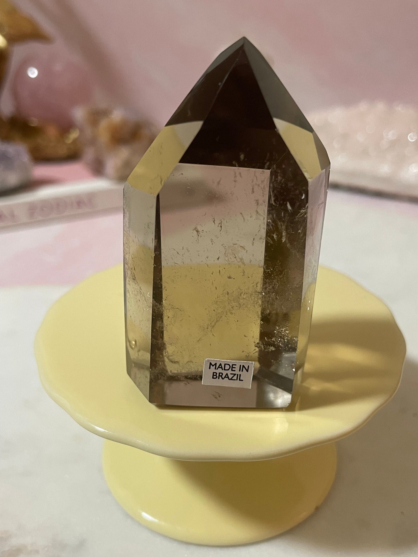 Beautiful Smoky Quartz Point from Brazil
