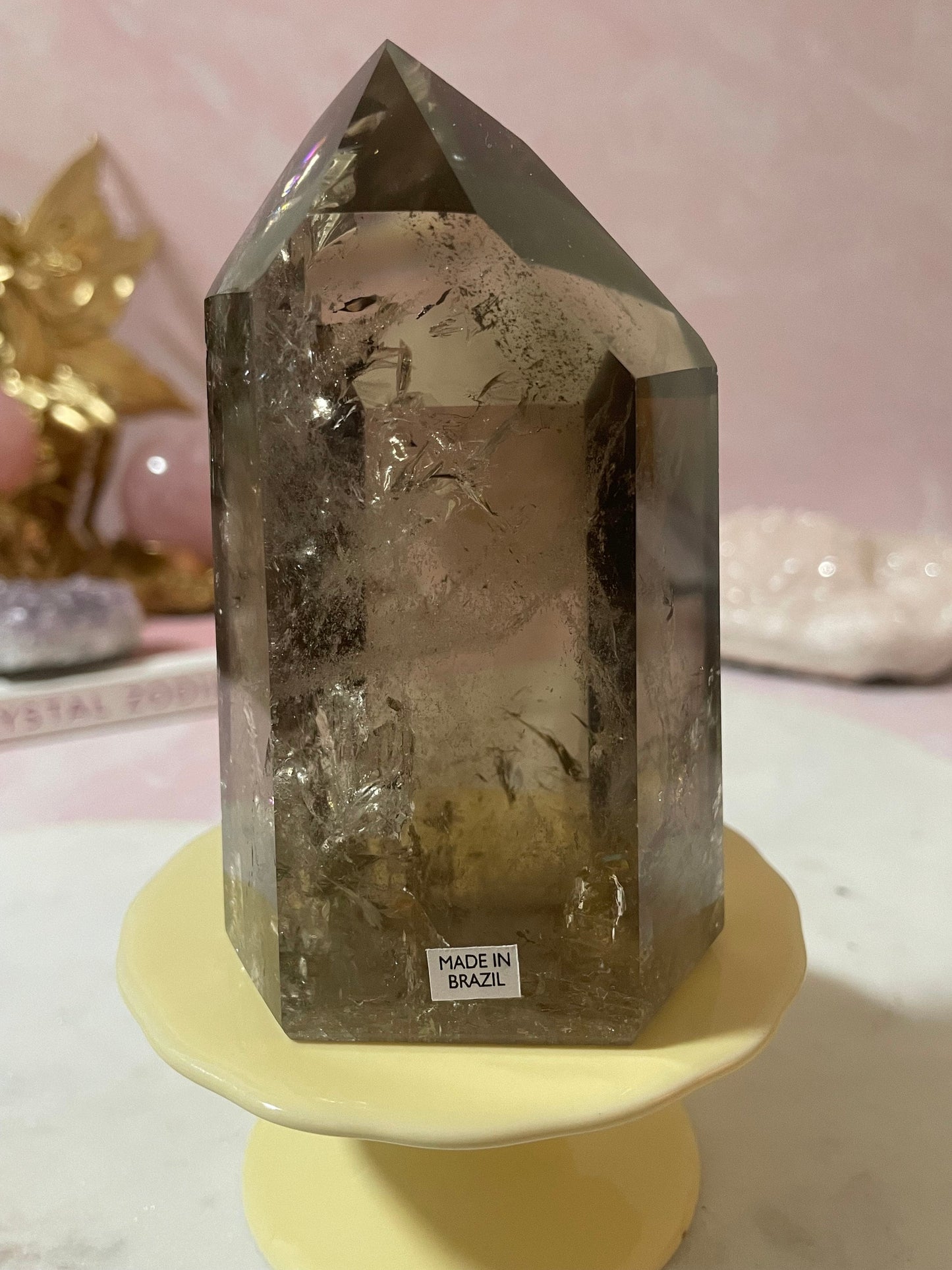 Beautiful Smoky Quartz Point from Brazil